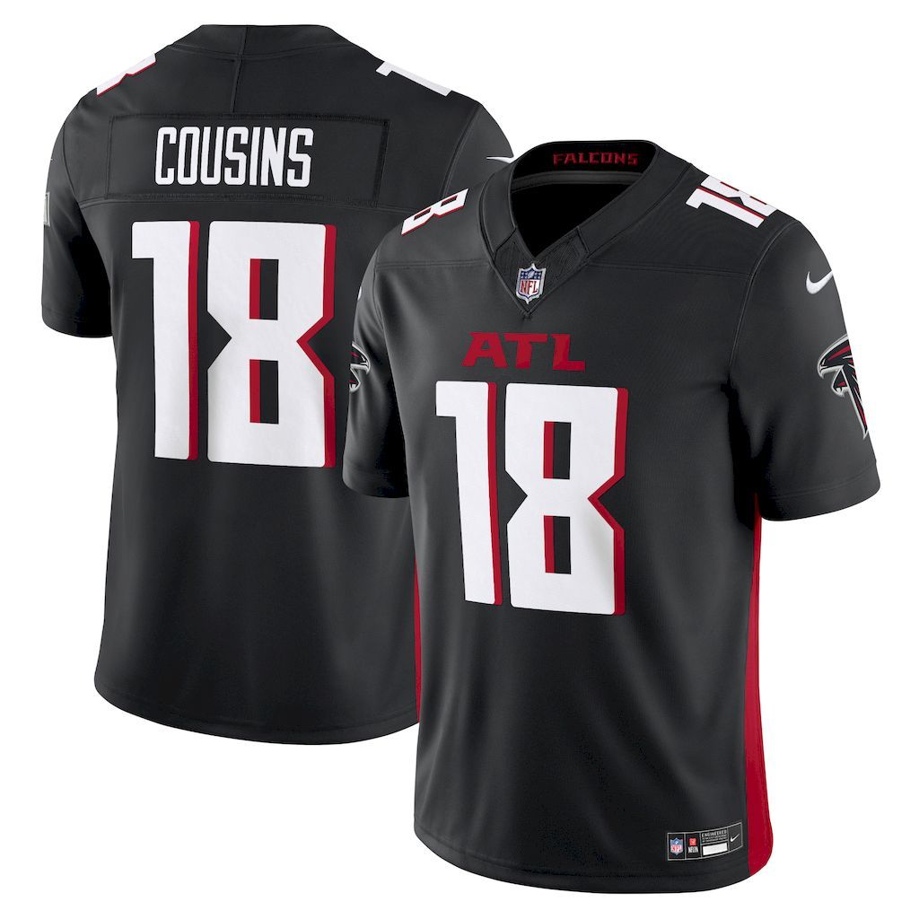 Mens Atlanta Falcons Kirk Cousins Nike Black Vapor F.U.S.E. Limit.jpg