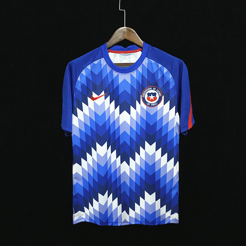 21-22 Chile pre-match training suit blue S-2XL