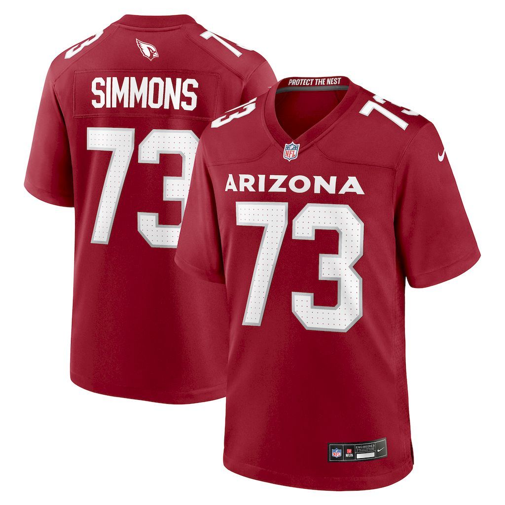 Mens Arizona Cardinals Lachavious Simmons Nike  Cardinal Team Gam.jpg