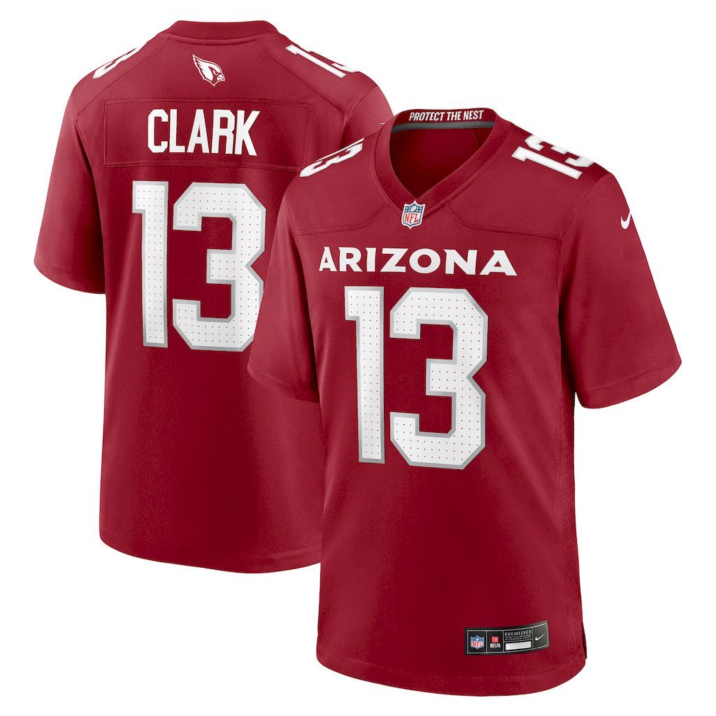 Mens Arizona Cardinals KeiTrel Clark Nike  Cardinal  Game Jersey.jpg
