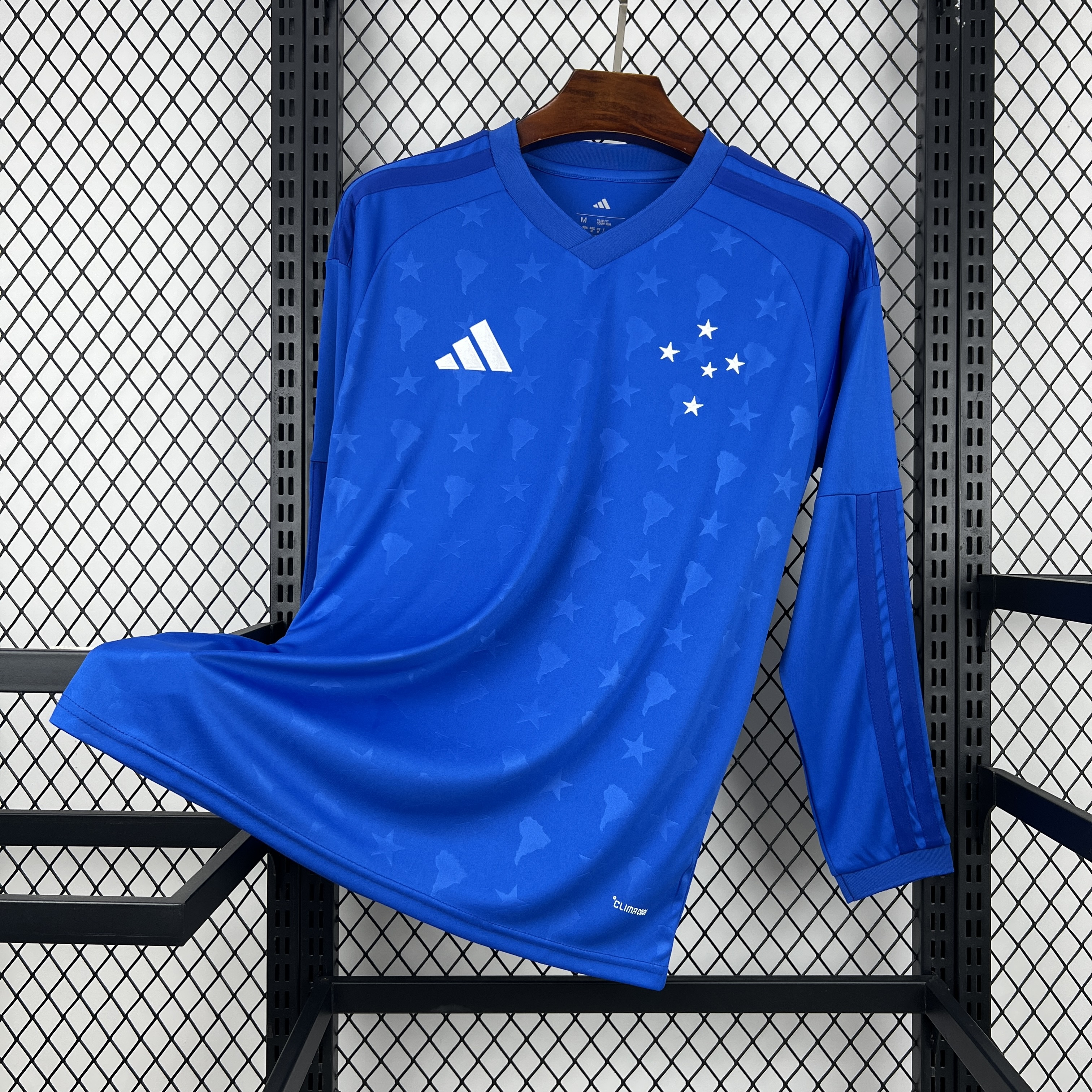 Mens Cruzeiro 2026/27 Home Long Sleeves Jersey