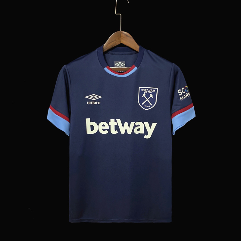 21-22 West Ham United Second: S-XXL