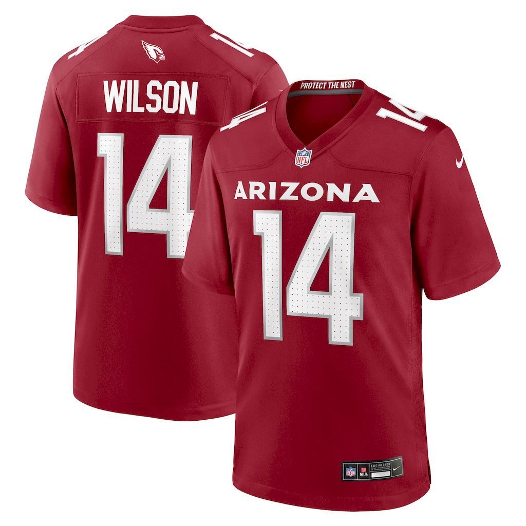 Mens Arizona Cardinals Michael Wilson Nike  Cardinal Team Game Je.jpg