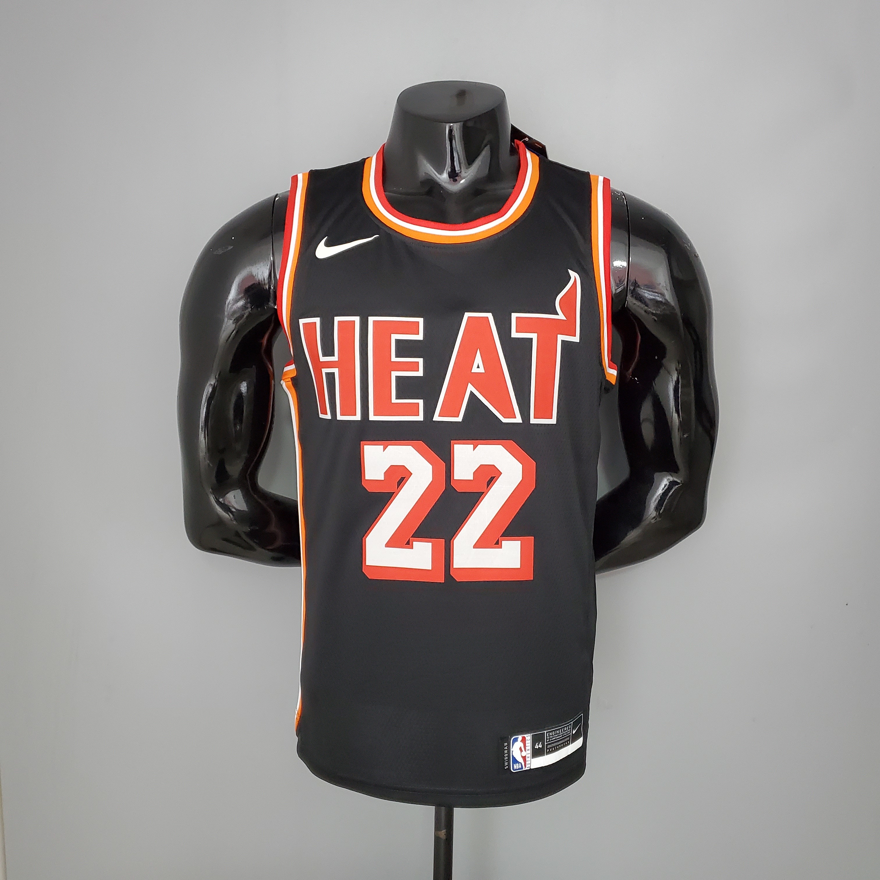 2018 BUTLER#22 Heat Retro Night Black NBA Jersey S-XXL