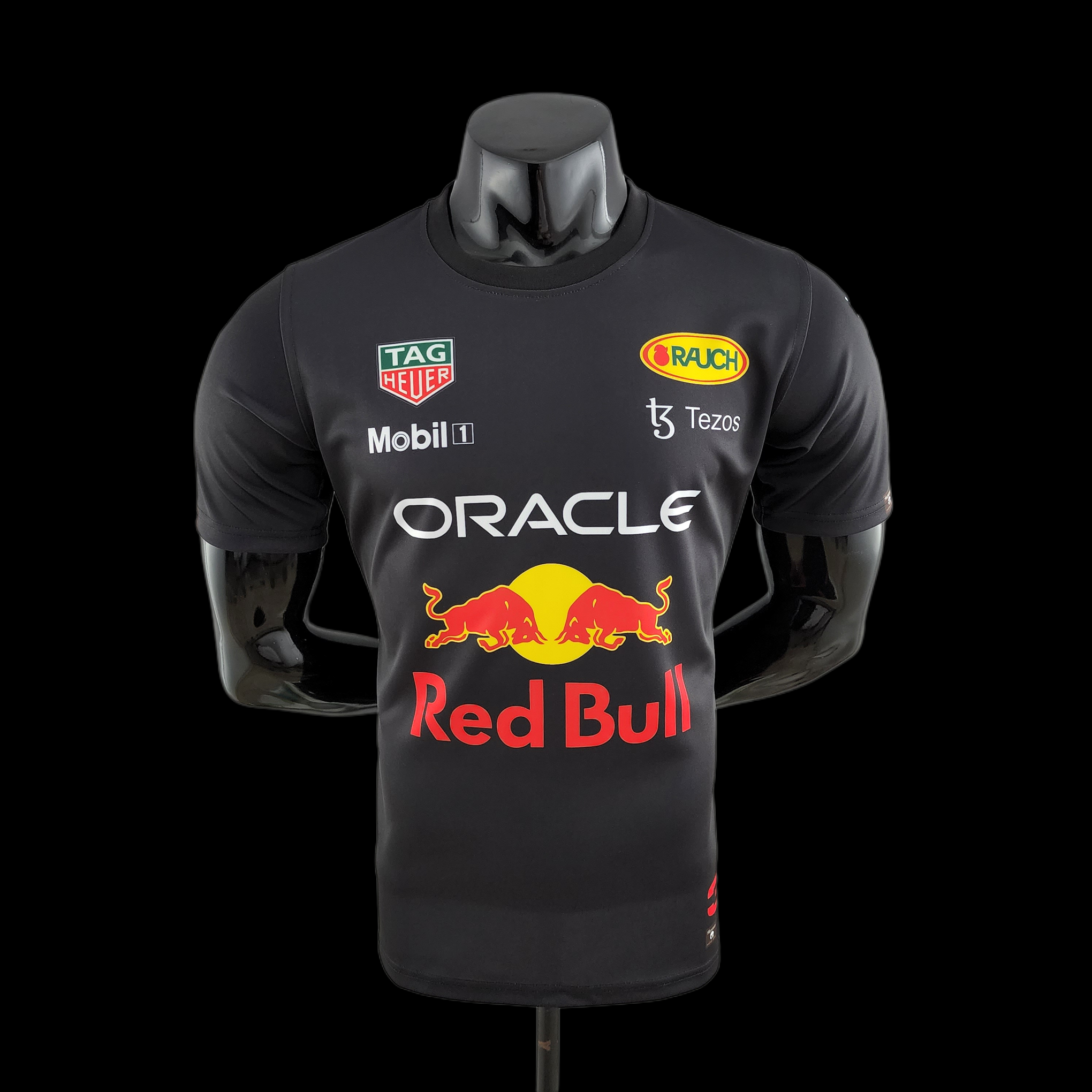 2022 Red Bull Black Crew Neck F1  S-3XL