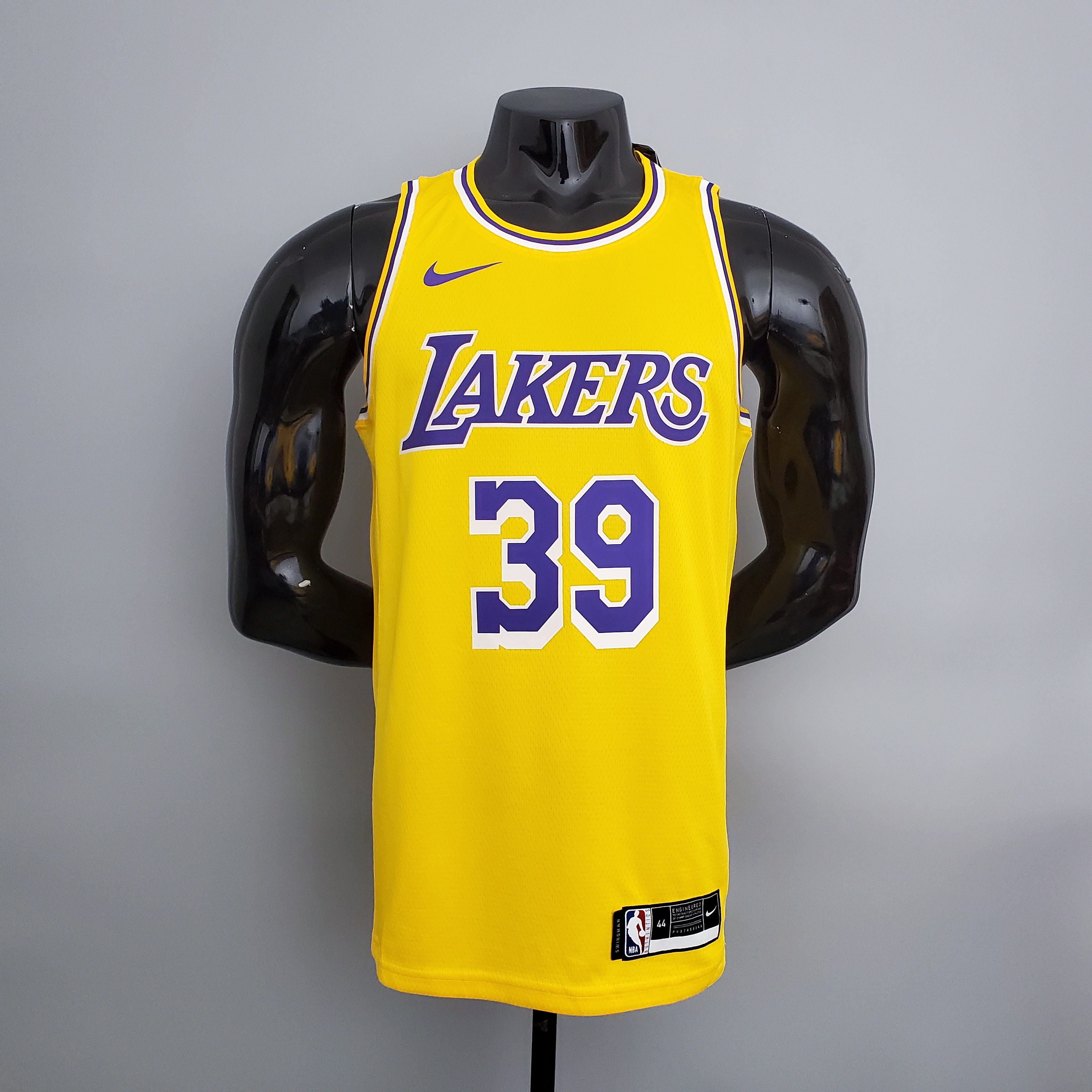 Lakers Howard#39 Crew Neck Yellow NBA Jersey S-XXL