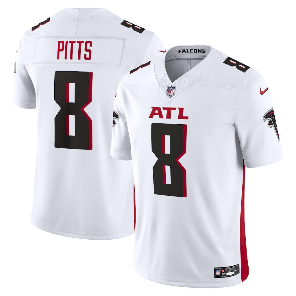 Mens Atlanta Falcons Kyle Pitts Nike White Vapor F.U.S.E. Limited.jpg