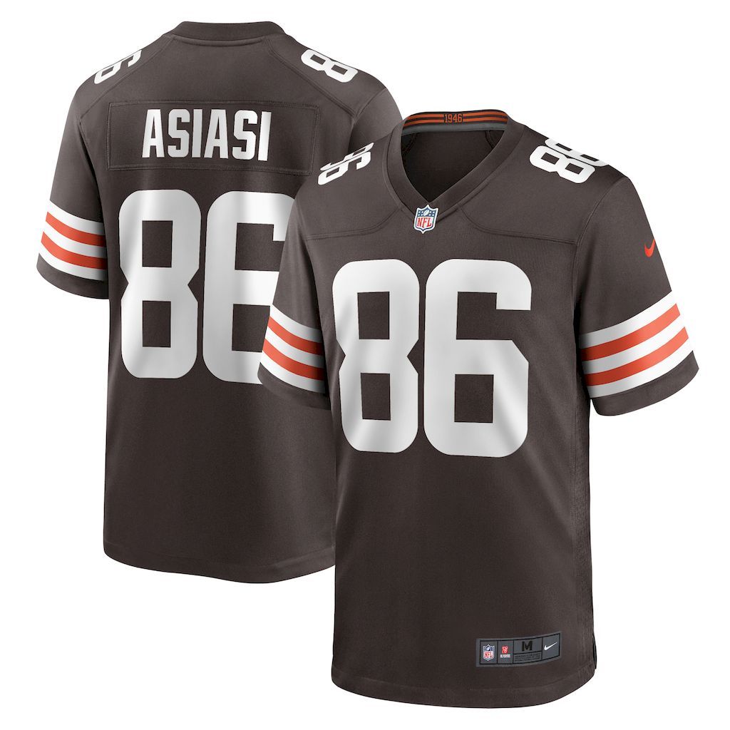 Mens Cleveland Browns Devin Asiasi Nike  Brown  Game Jersey.jpg