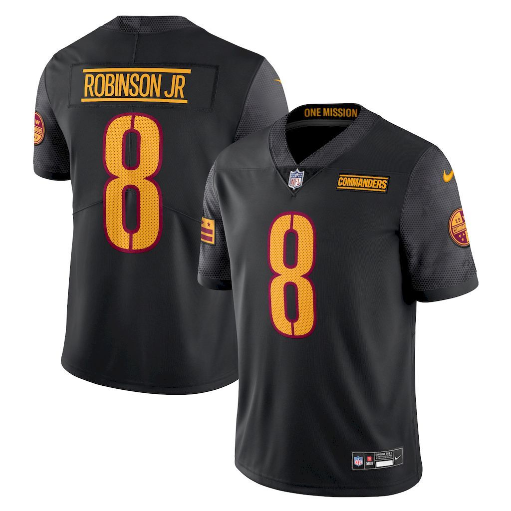 Mens Washington Commanders Brian Robinson Jr. Nike Black  Vapor U.jpg