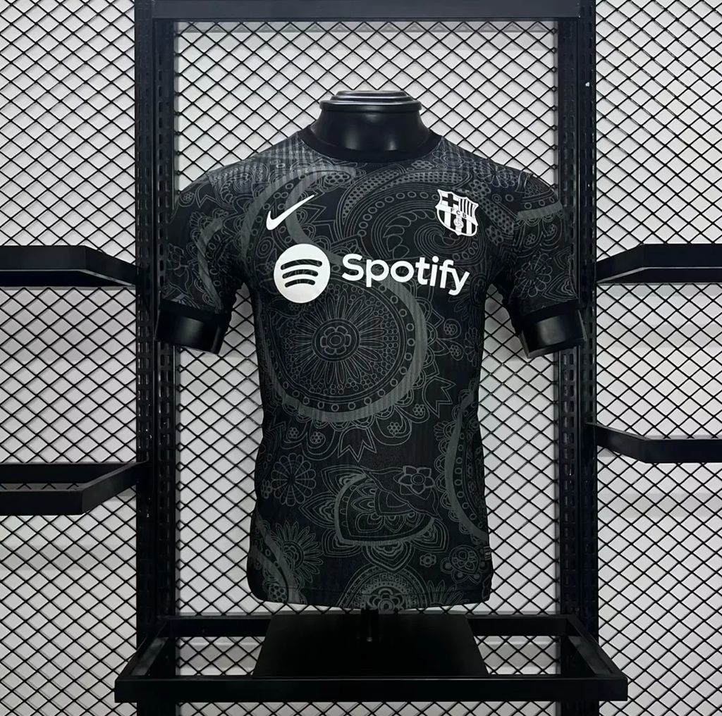 Barcelona 2024/25 Black Special Edition Jersey Player Version S-XXL