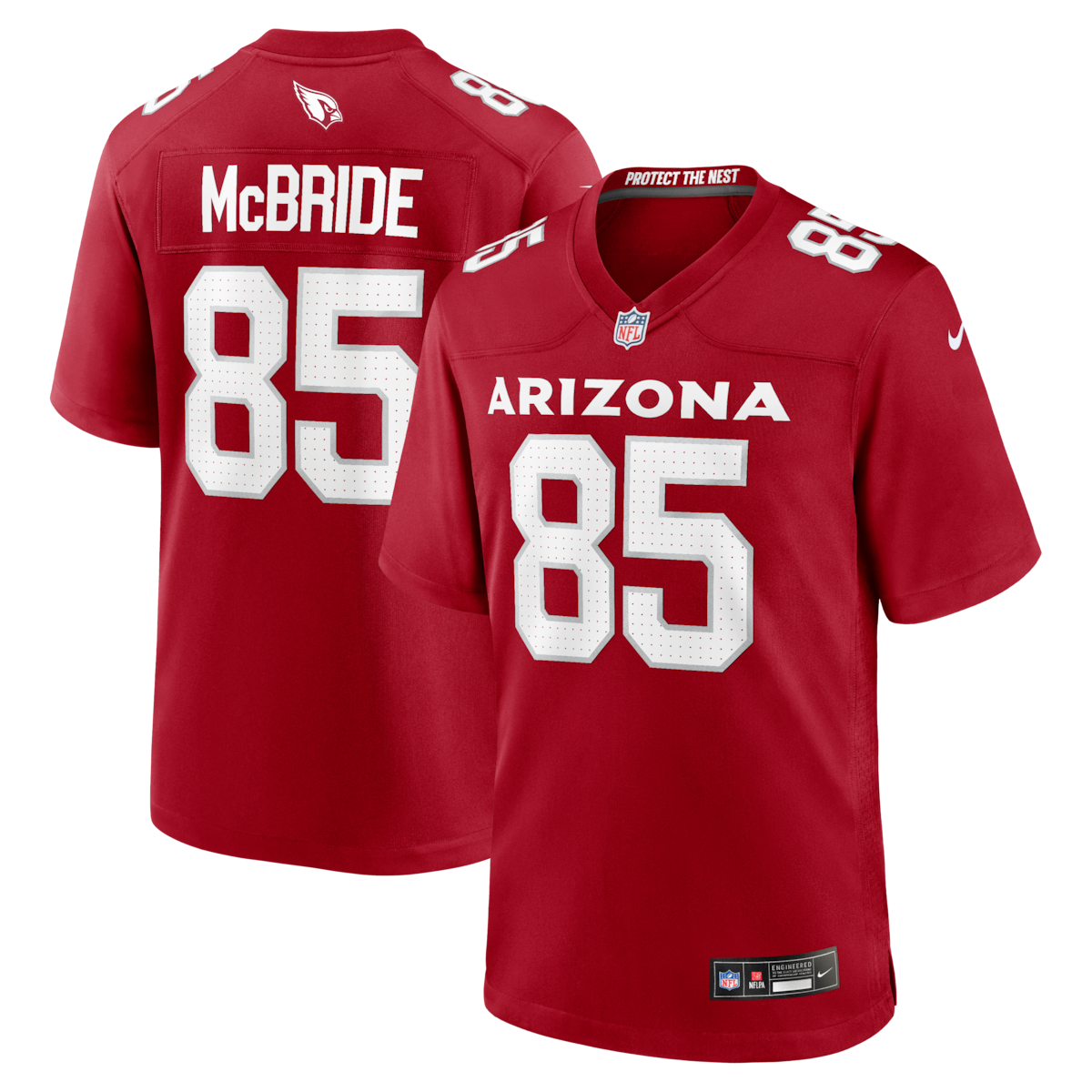 Mens Arizona Cardinals Trey McBride Nike  Cardinal  Game Jersey.png