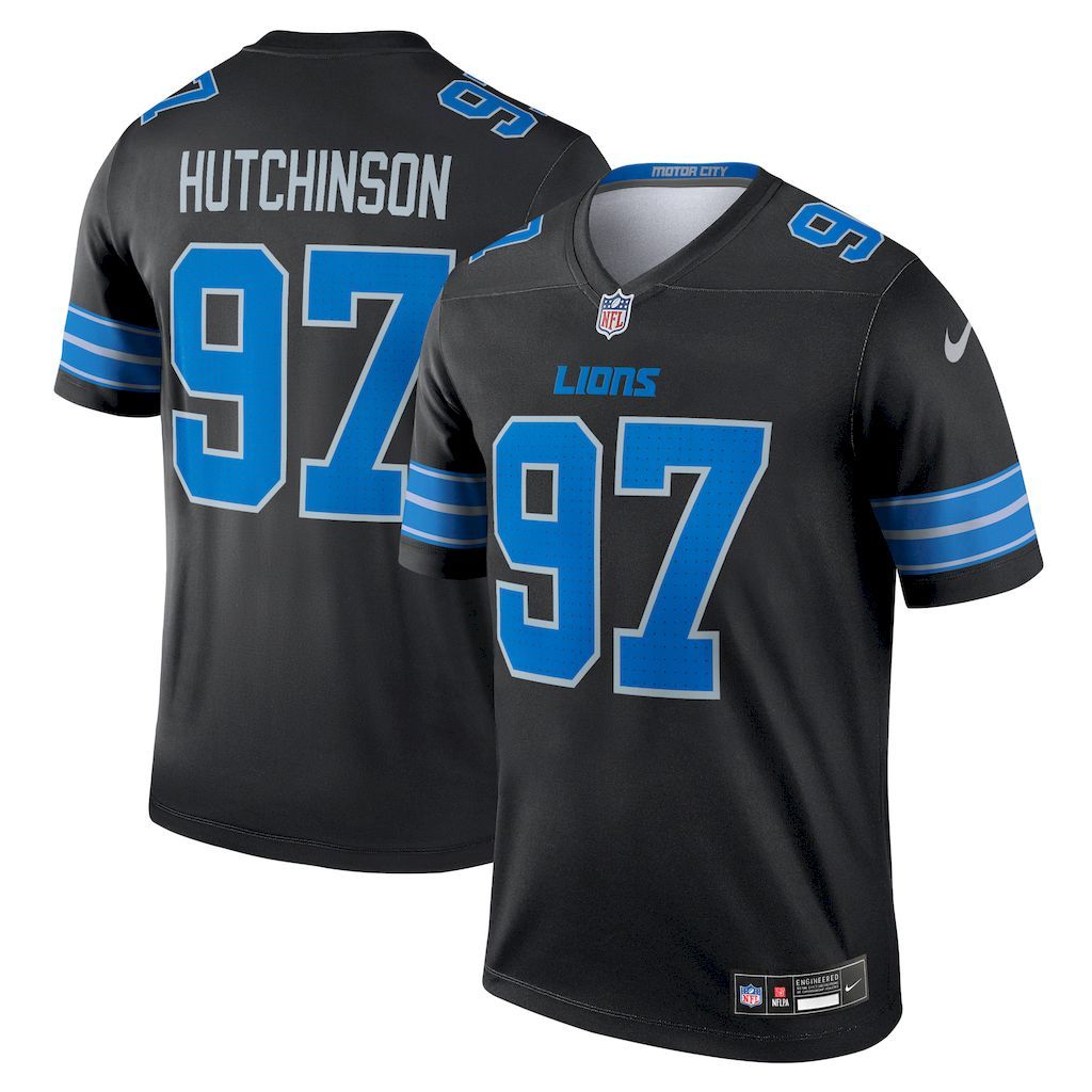 Mens Detroit Lions Aidan Hutchinson Nike Black Legend Jersey.jpg