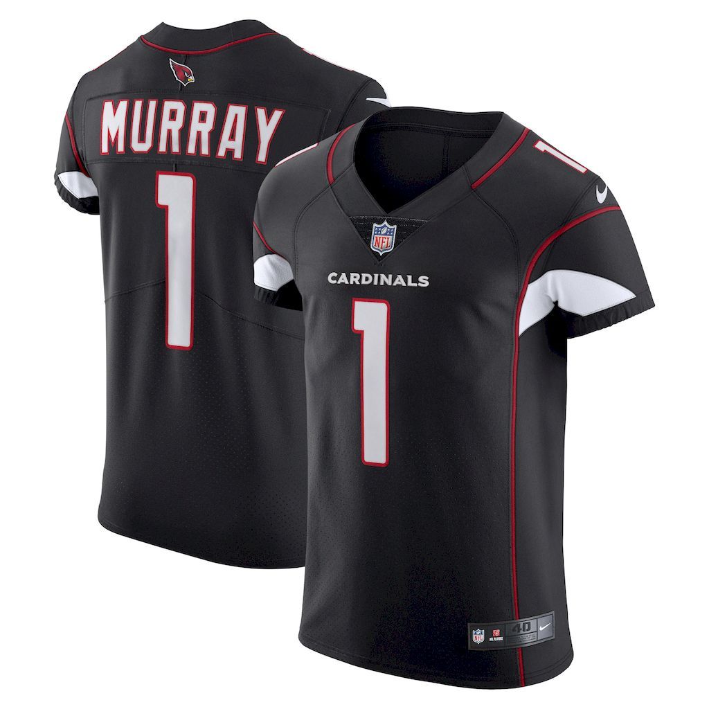 Mens Arizona Cardinals Kyler Murray Nike Black Alternate Vapor El.jpg