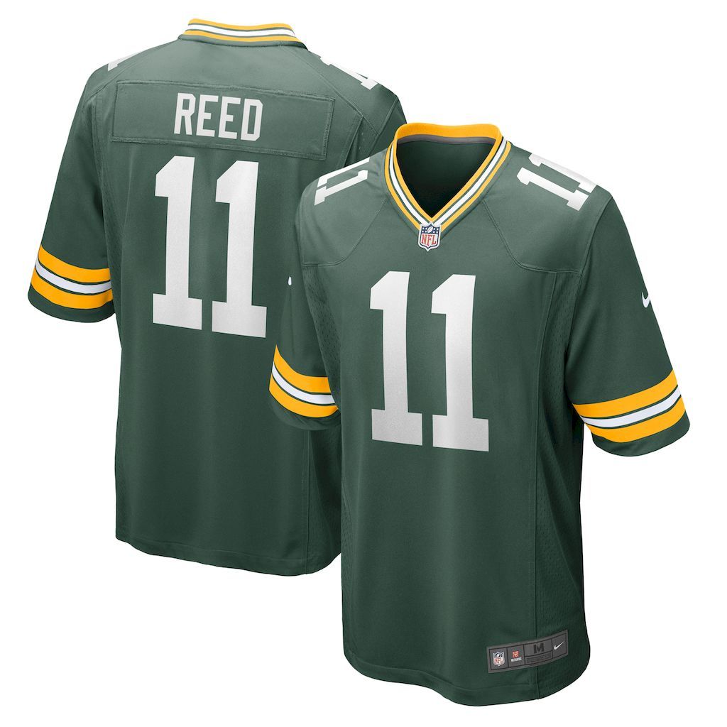 Mens Green Bay Packers Jayden Reed Nike  Green  Game Jersey.jpg
