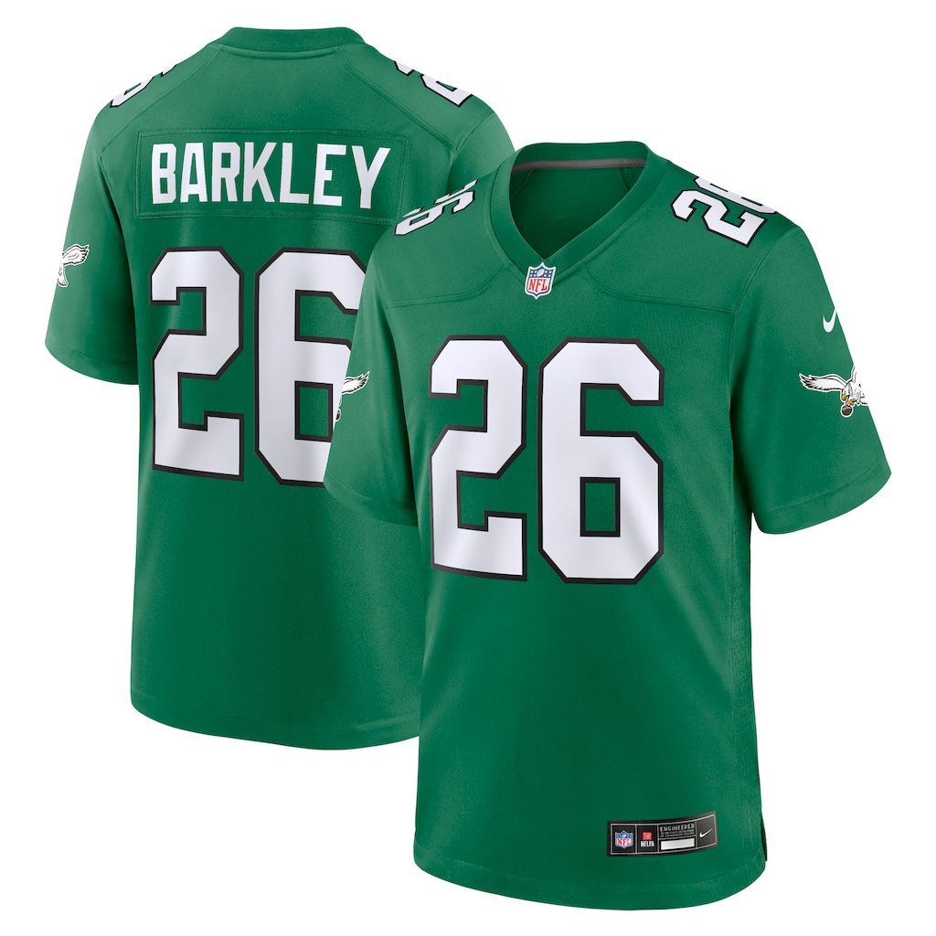 Mens Philadelphia Eagles Saquon Barkley Nike  Kelly Green Alterna.jpg