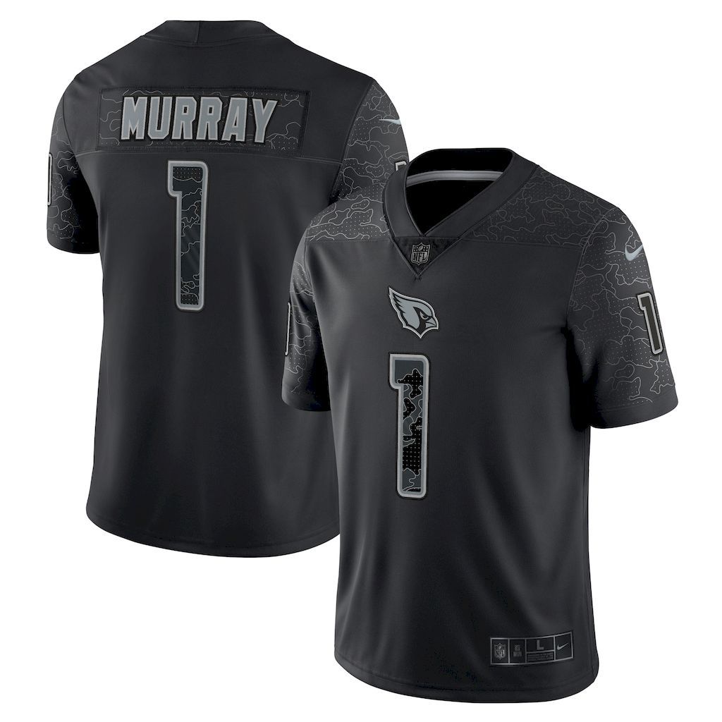 Mens Arizona Cardinals Kyler Murray Nike Black RFLCTV Limited Jer.jpg