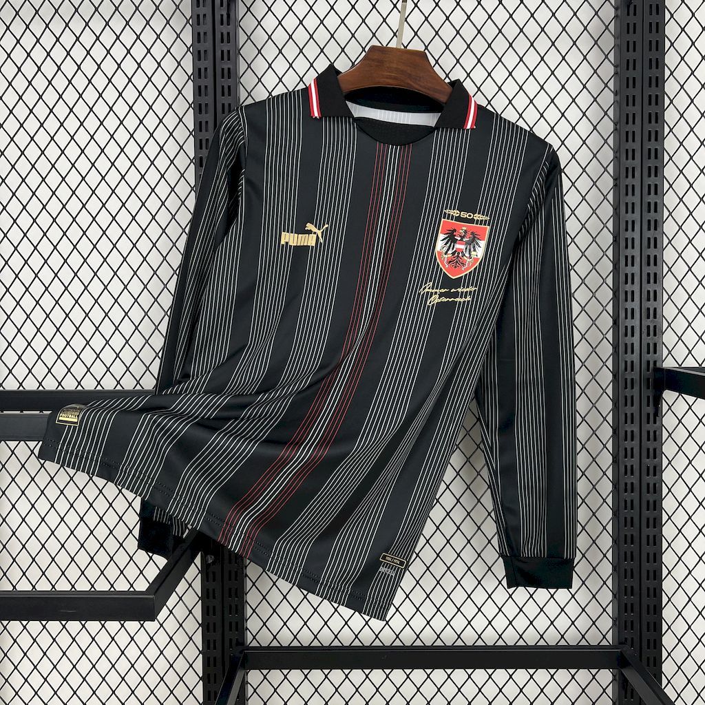 Austria 2024/25 50th Long Sleeves Retro Jersey S-XXL
