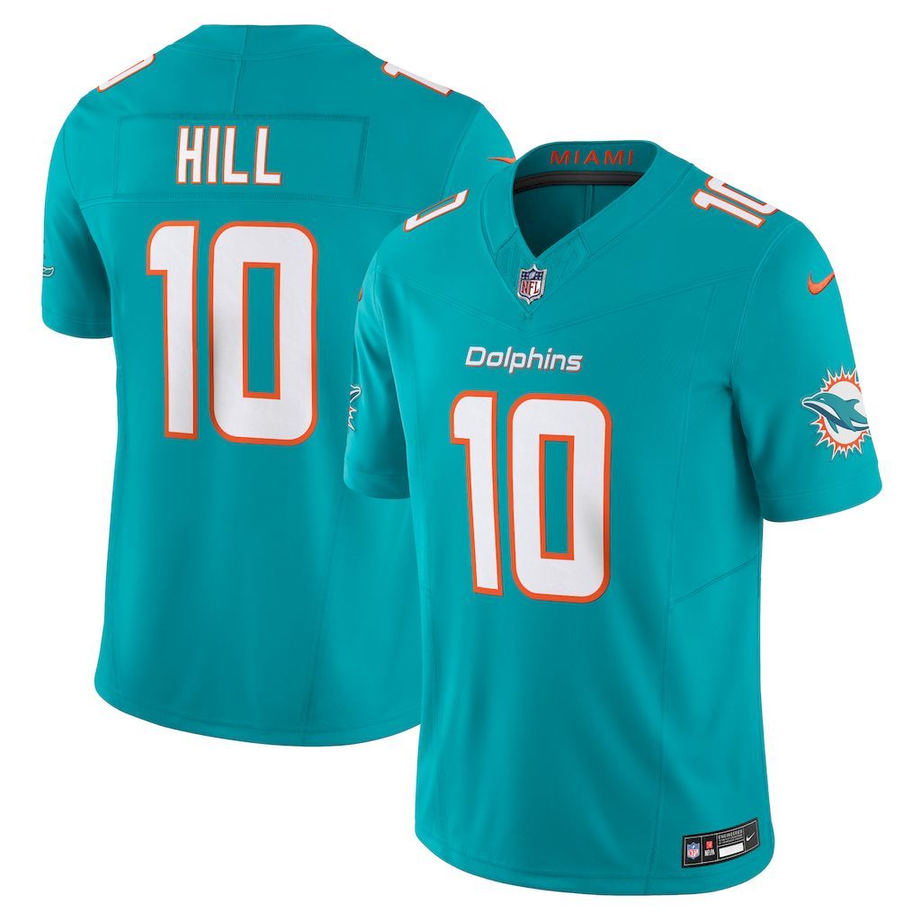 Mens Miami Dolphins Tyreek Hill Nike Aqua Vapor F.U.S.E. Limited.jpg