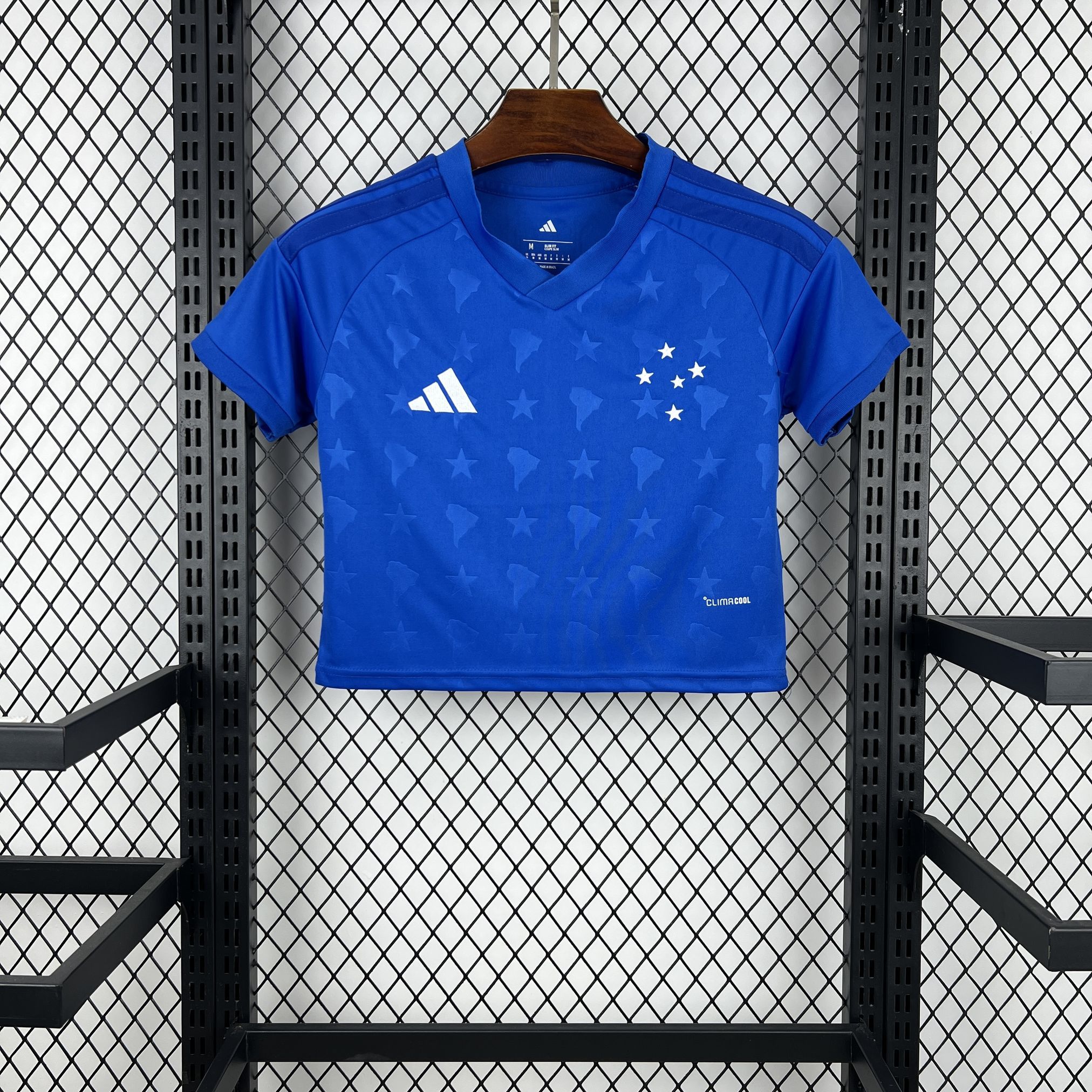Womens Cruzeiro Crop Top 2026/27 Home Jersey