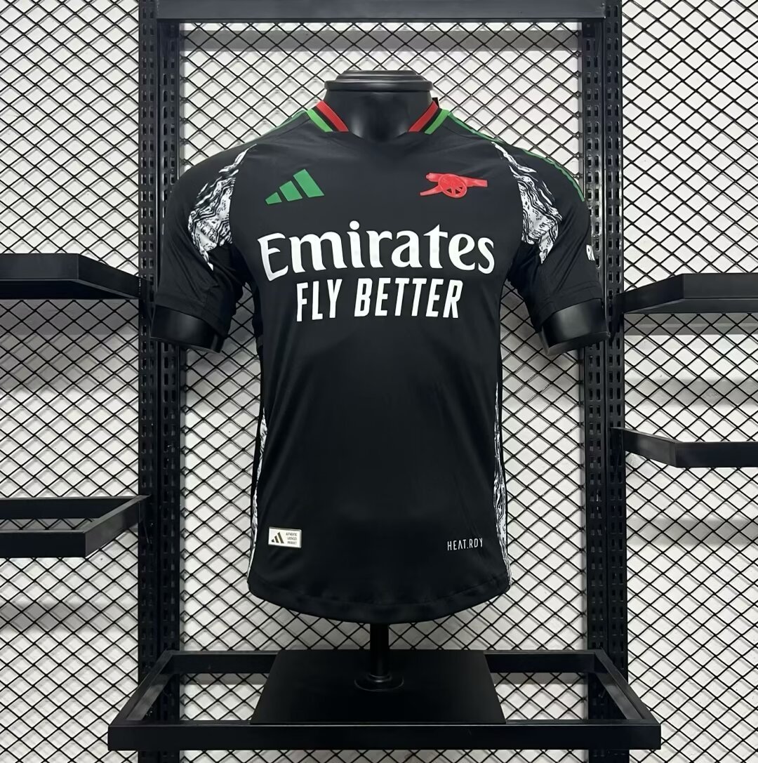 Arsenal 2024/25 Away Jersey Player Version