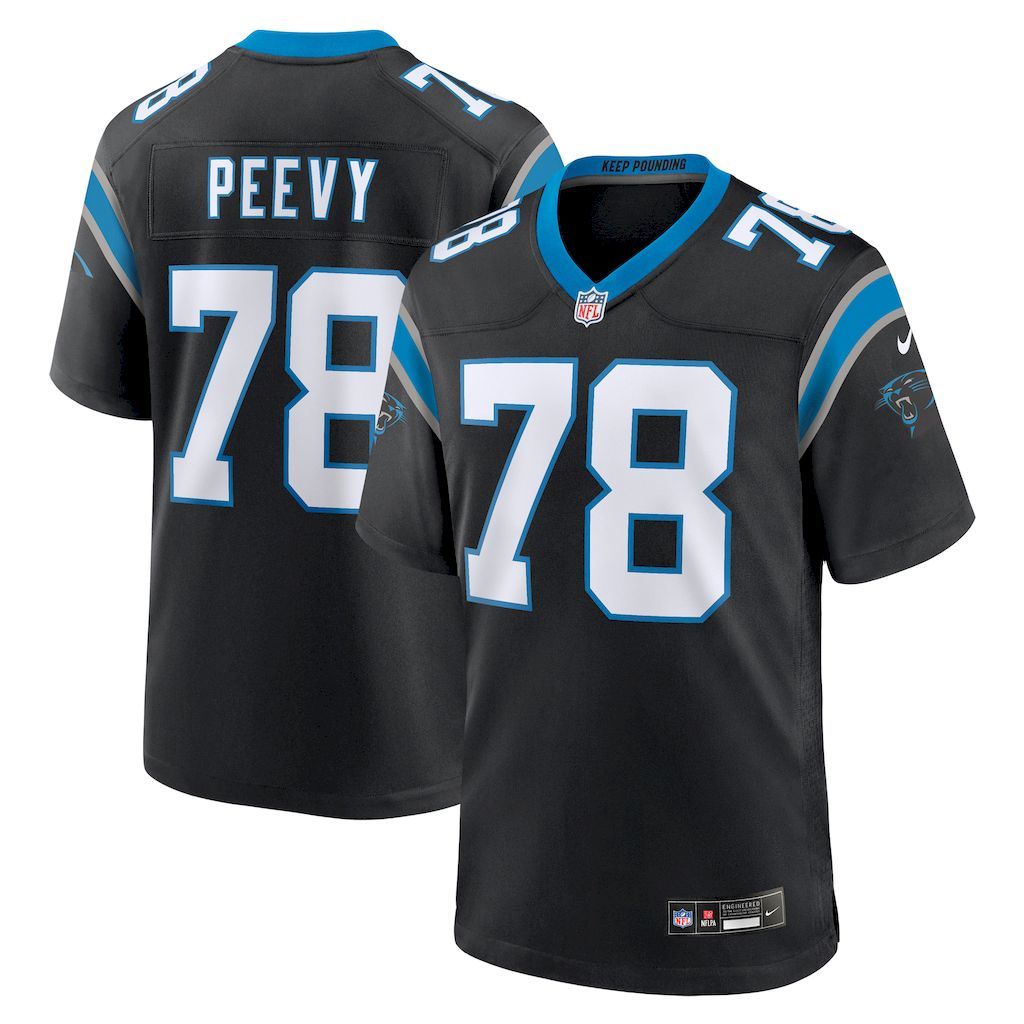Mens Carolina Panthers Jayden Peevy Nike  Black  Game Jersey.jpg