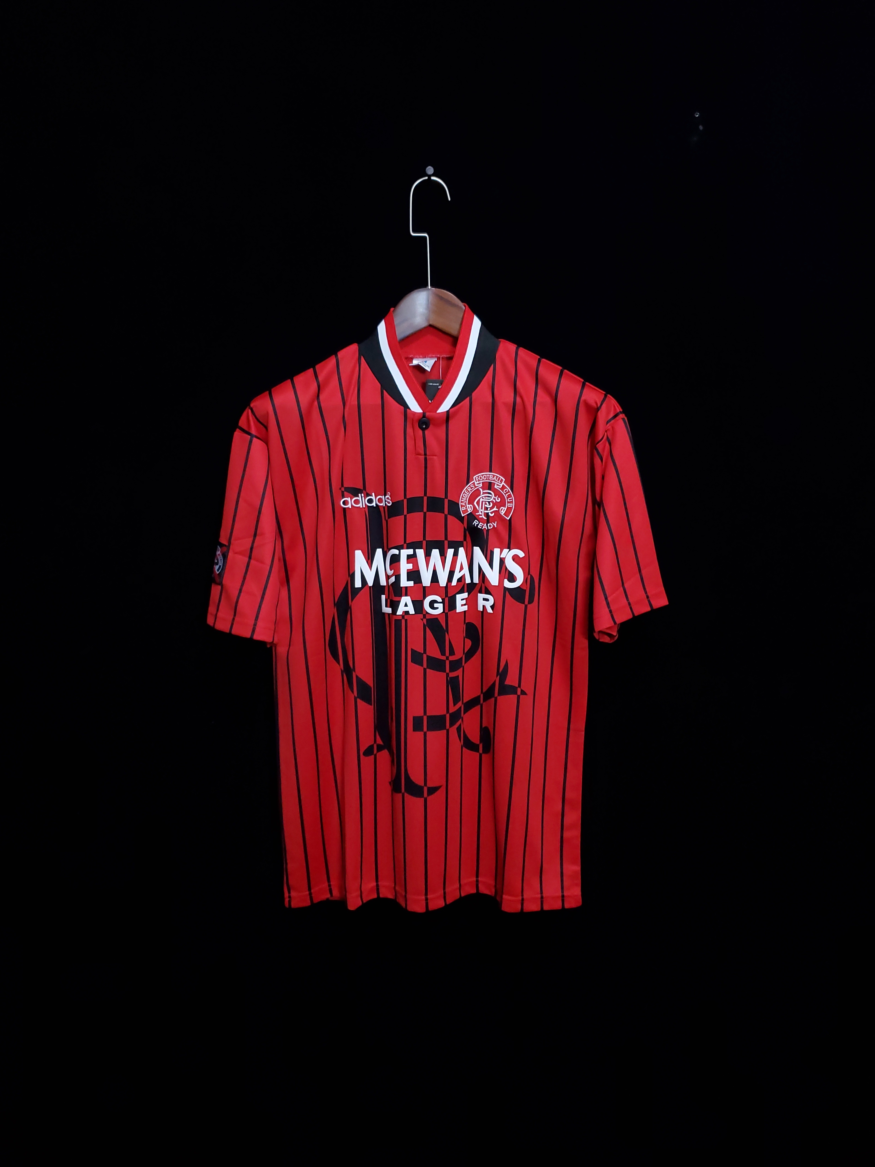 Retro 94-95 Rangers away S-2XL