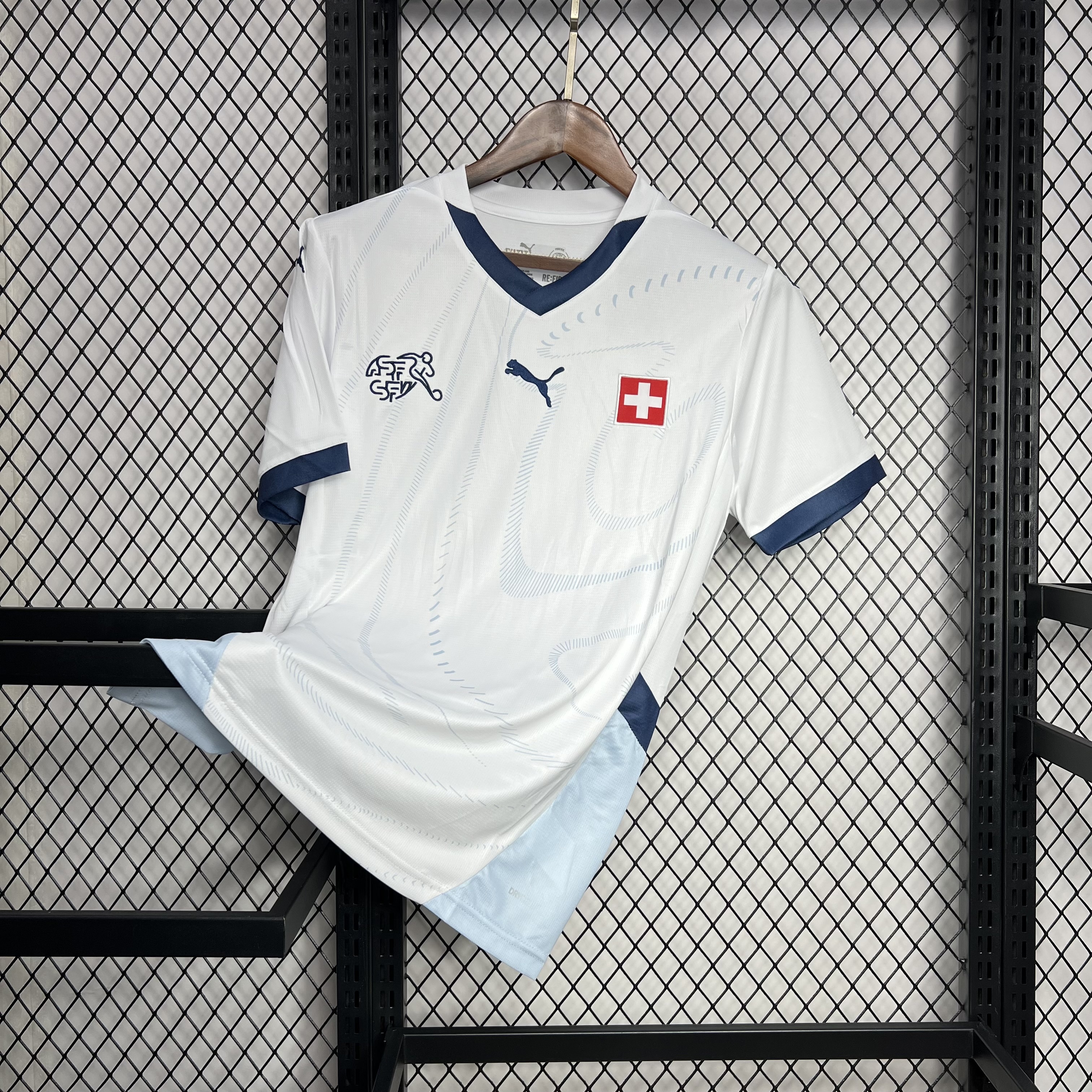 Switzerland 2024/25 Euro Away Jersey
