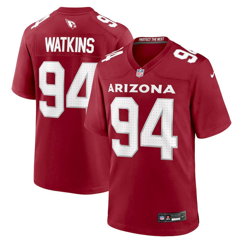 Mens Arizona Cardinals Carlos Watkins Nike Cardinal Game Player J.jpg