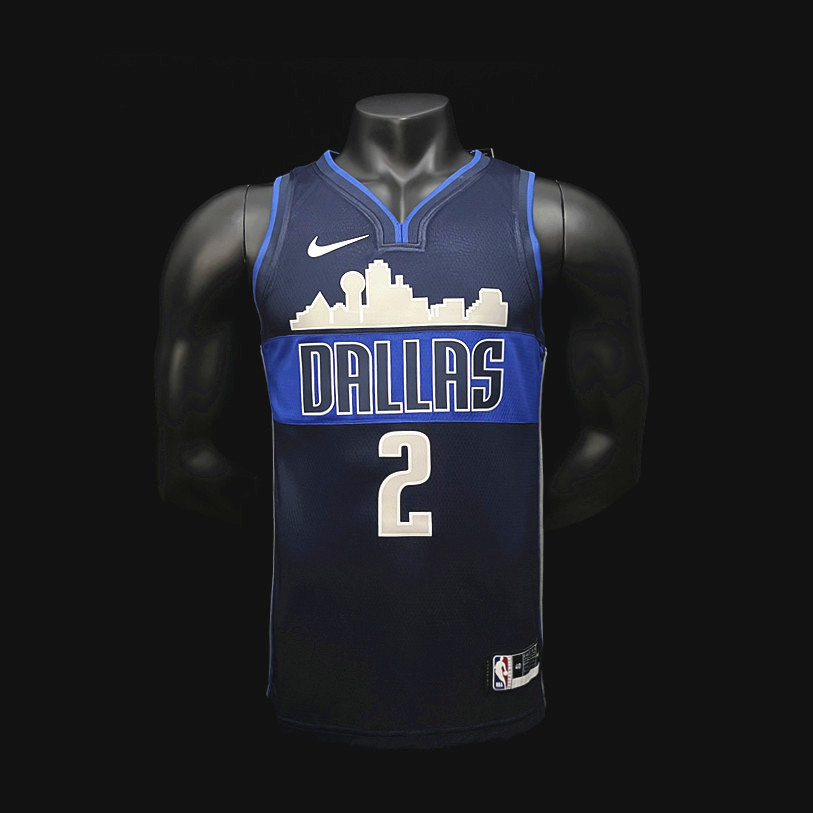 IRVING#2 22/23 Dallas Mavericks Snow mountain  S-XXL