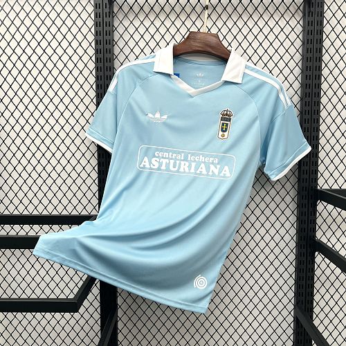 Mens Real Oviedo 2025/26 Retro Jersey