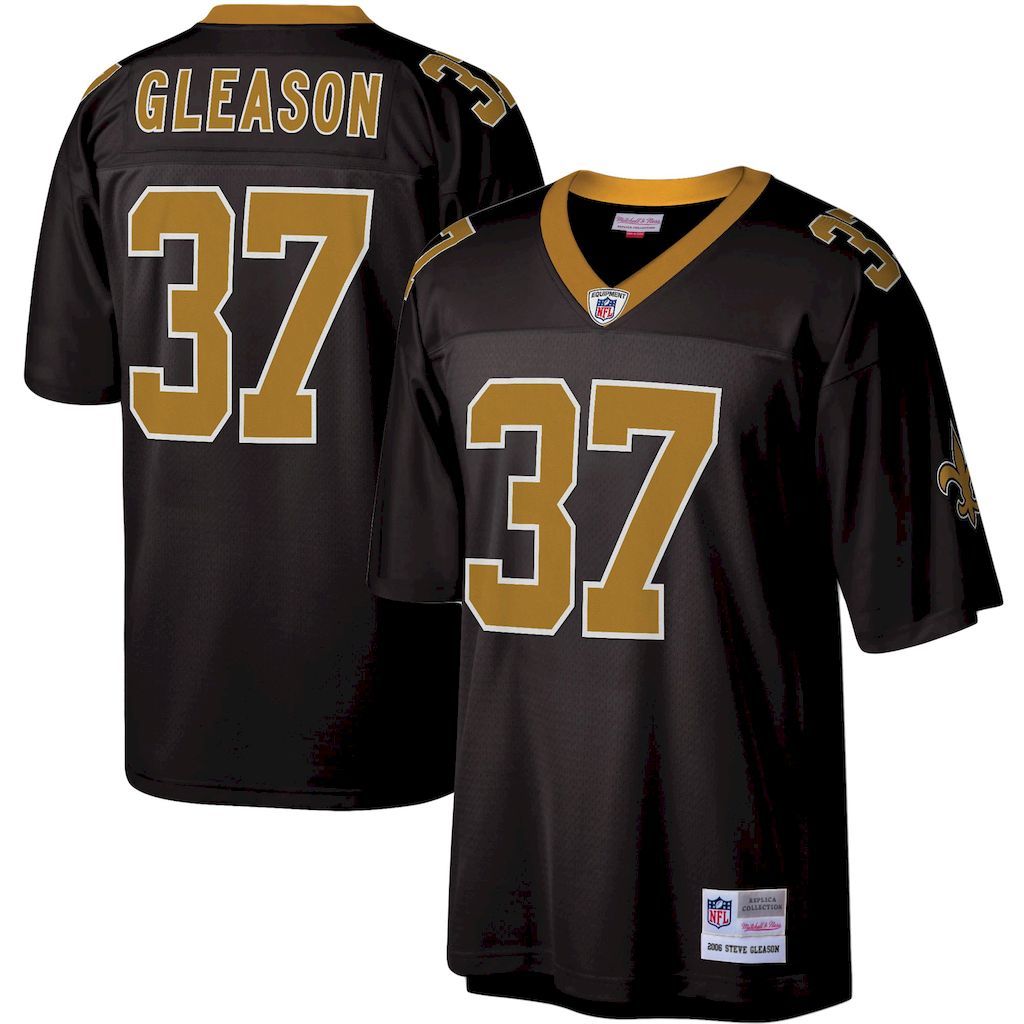 Mens New Orleans Saints Steve Gleason Mitchell  Ness Black Legacy.jpg