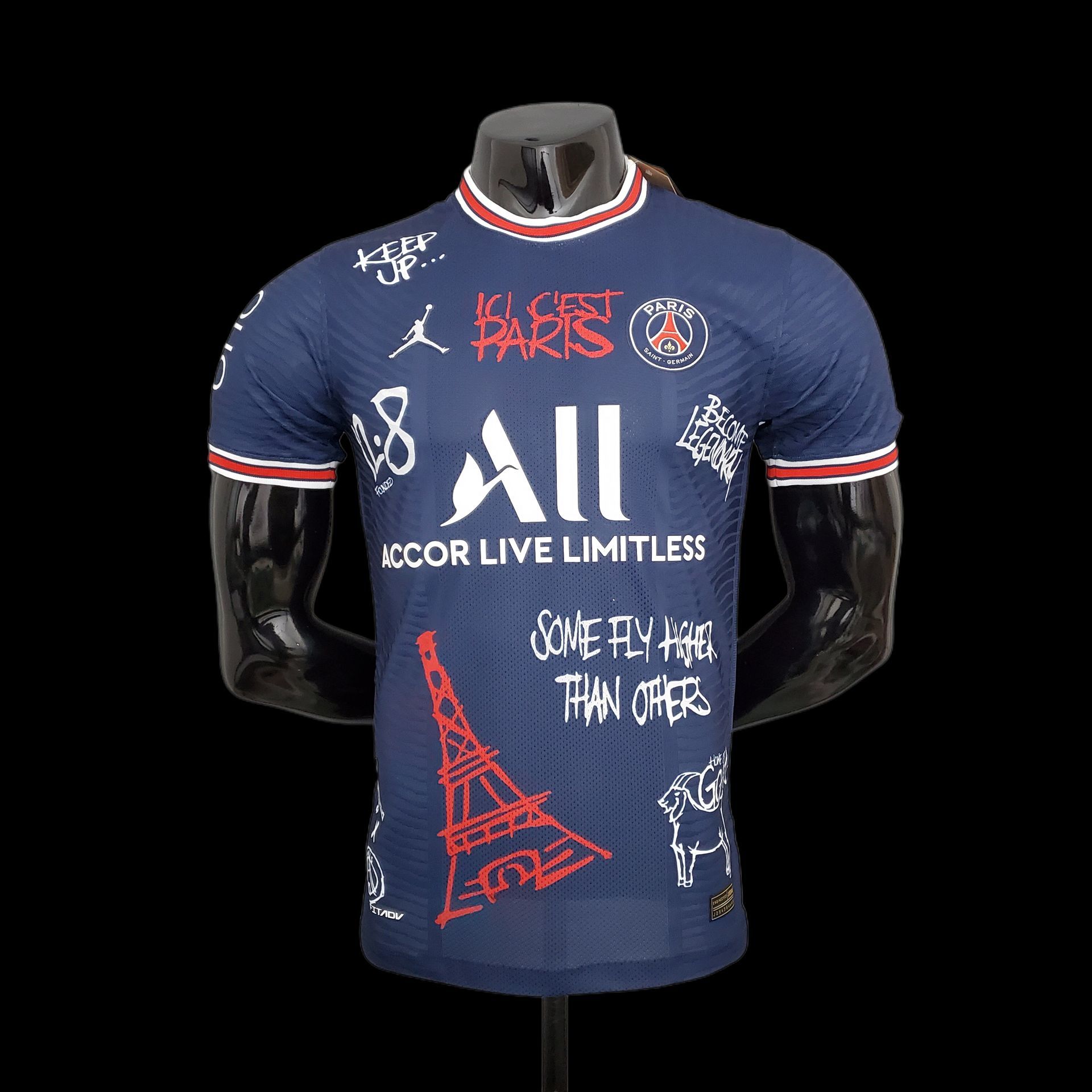 21/22 Player Version PSG Commemorative Edition home S-XXL