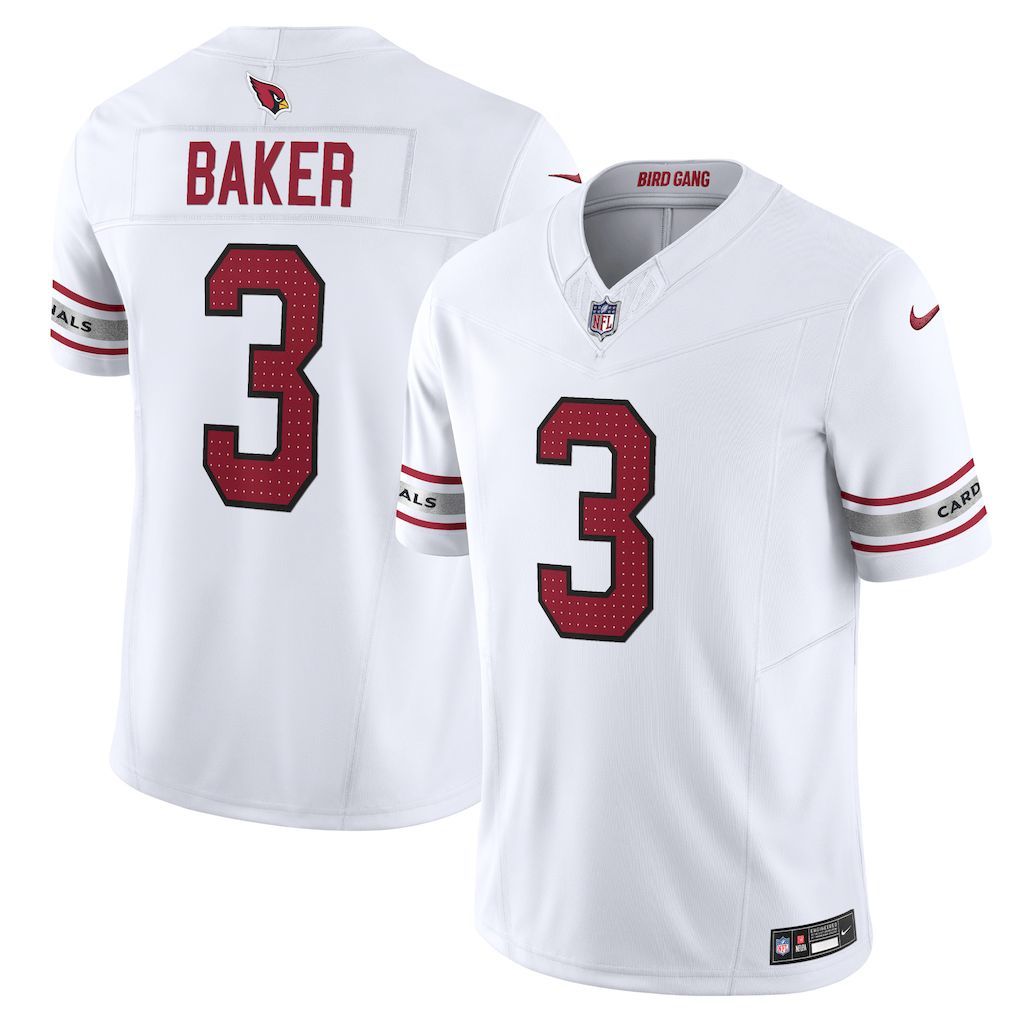 Mens Arizona Cardinals Budda Baker Nike White Vapor F.U.S.E. Limi.jpg