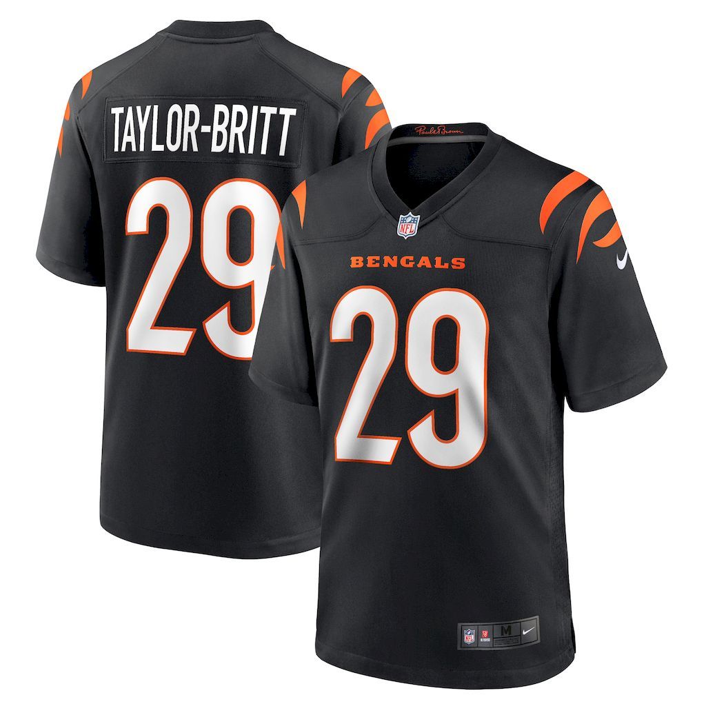 Mens Cincinnati Bengals Cam Taylor-Britt Nike Black Game Player J.jpg