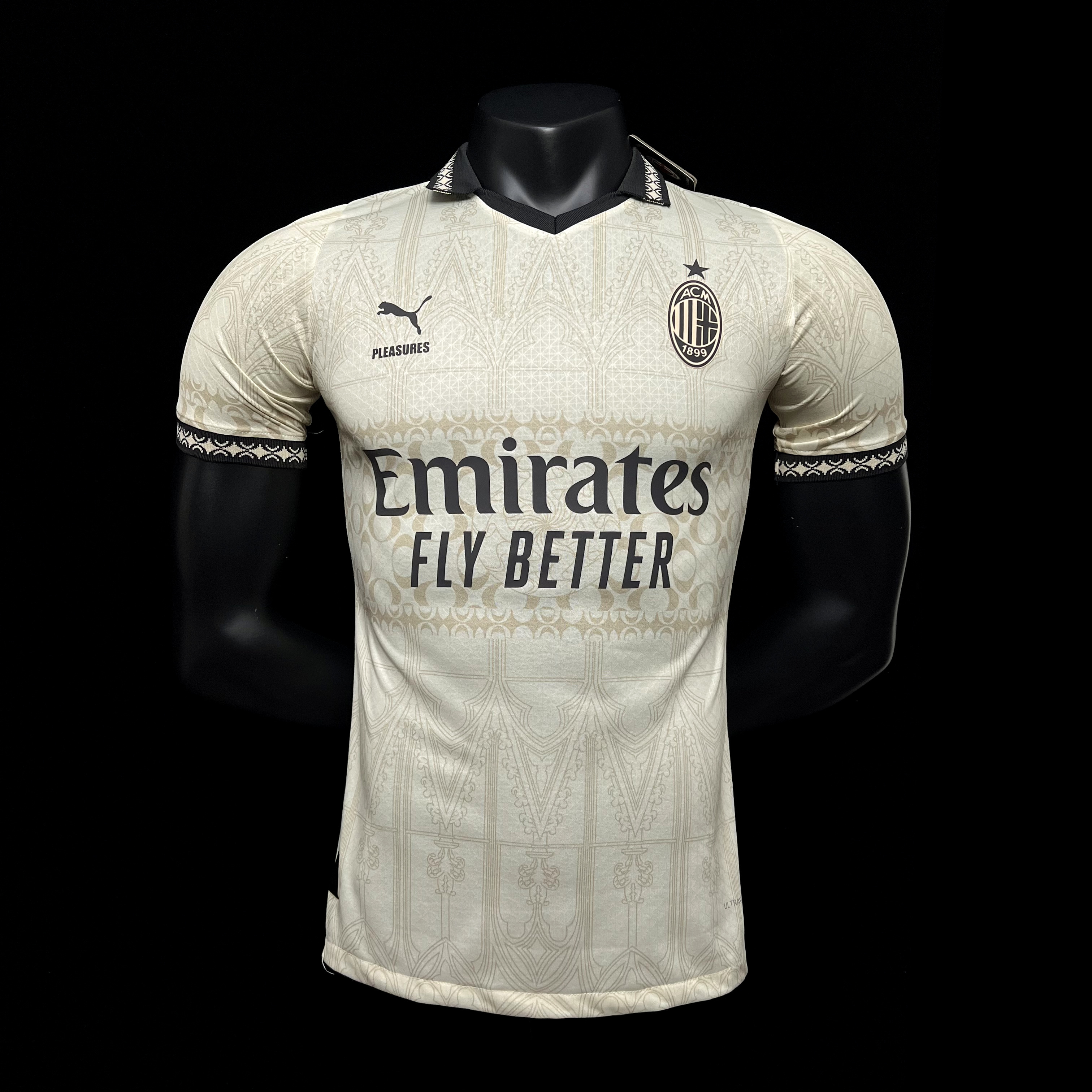 AC Milan 2024/25 Co-Branded Edition Jersey – Player Version S-XXXXL