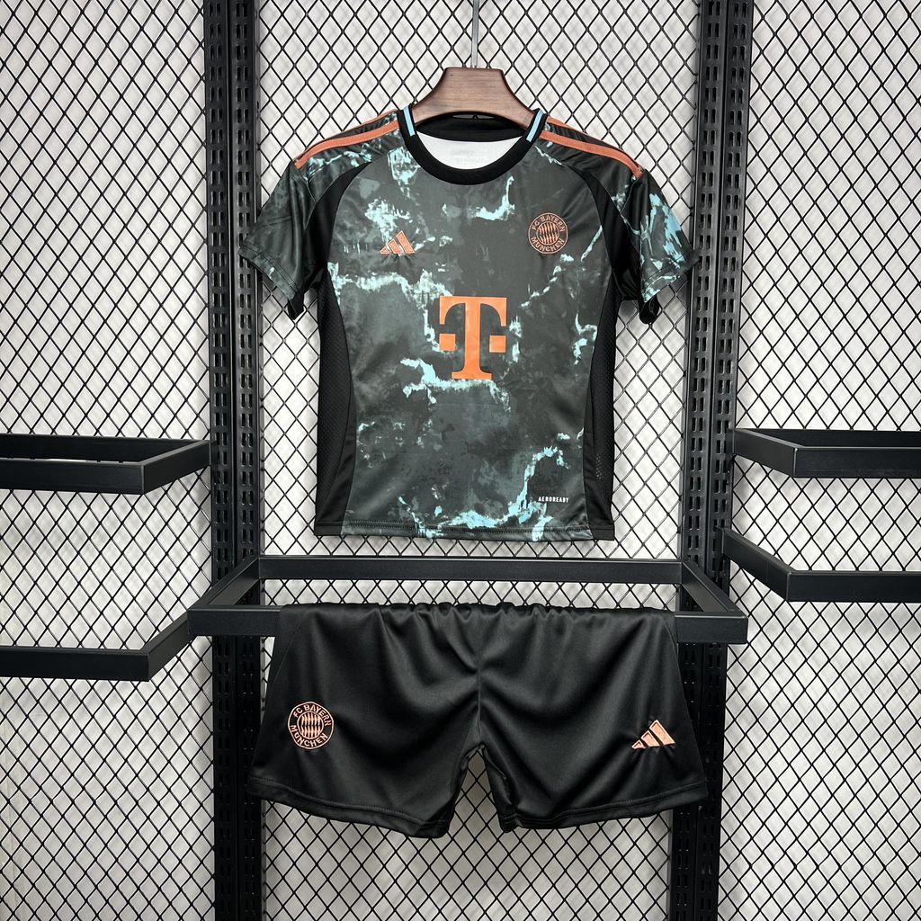 Bayern Munich 2024/25 Away Kids Kit