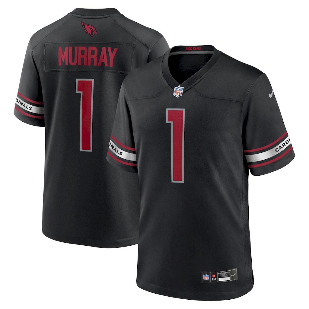 Mens Arizona Cardinals Kyler Murray Nike Black Game Jersey.jpg