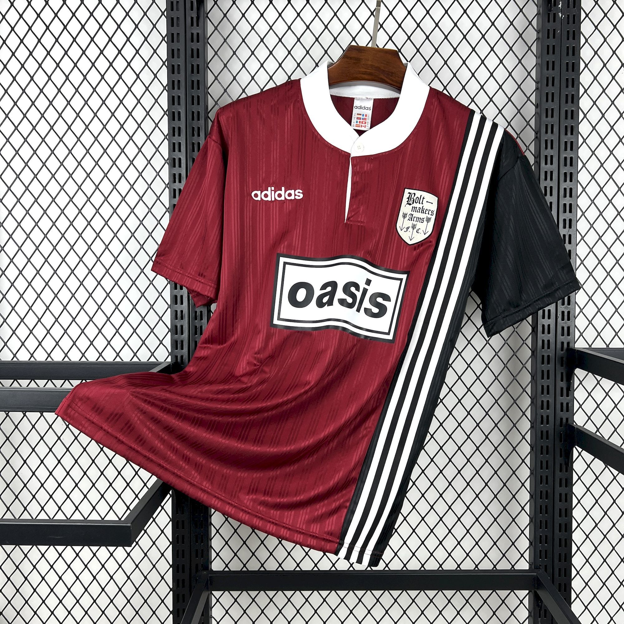 Mens Oasis x Bolt Makers Arms 1996 Concept Jersey