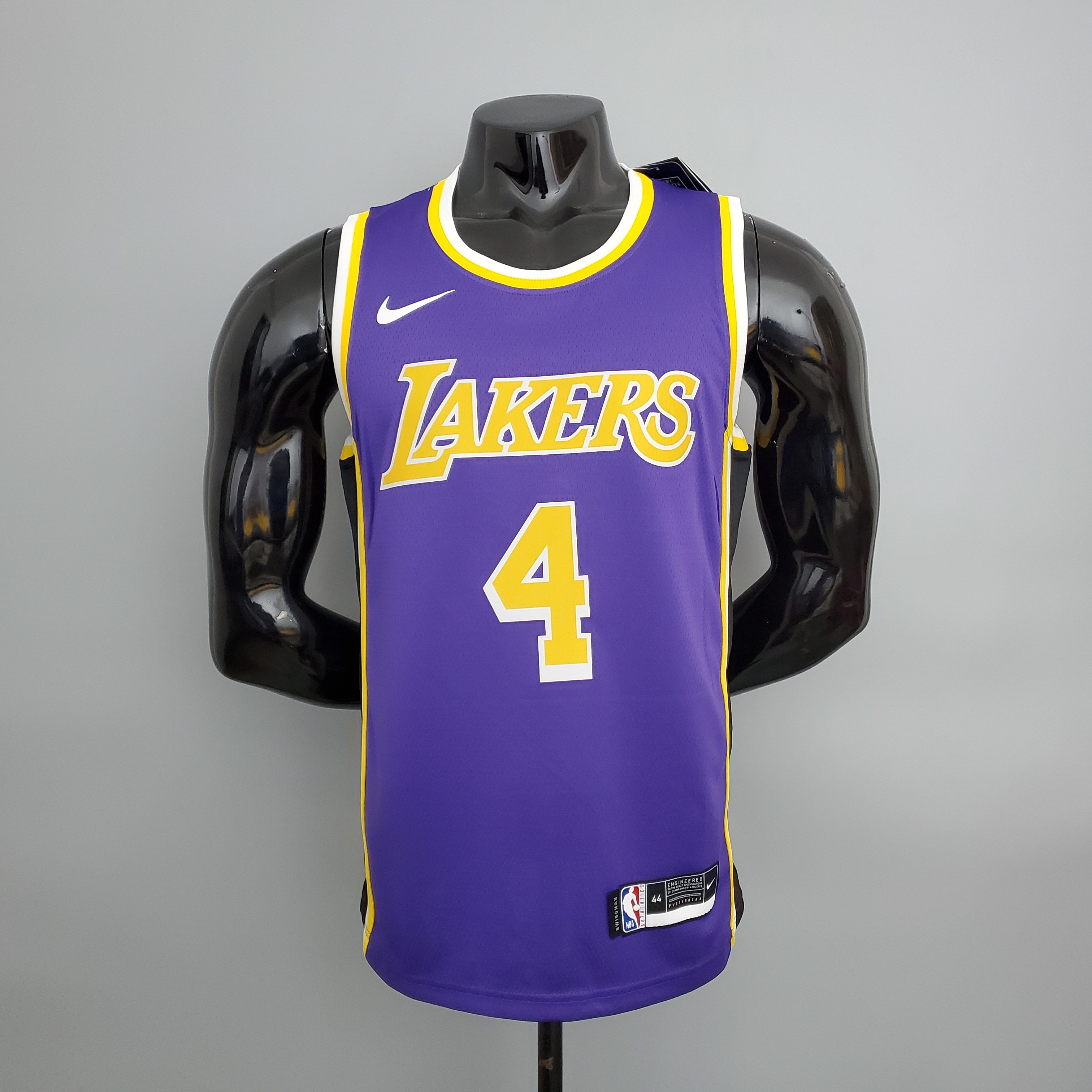 Lakers Rondo#4 Crew Neck Purple (Flyers) NBA Jersey S-XXL