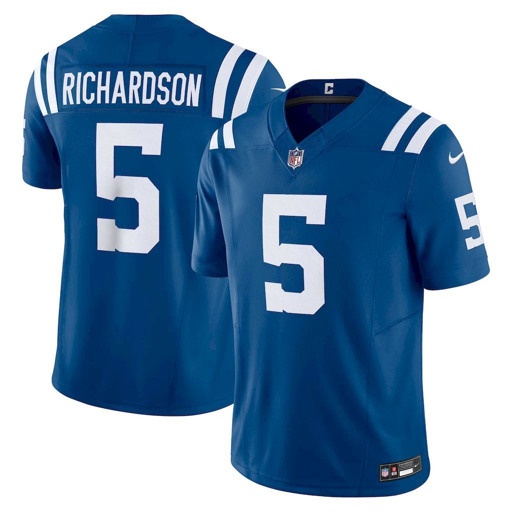 Mens Indianapolis Colts Anthony Richardson Nike Royal Vapor F.U.S.jpg