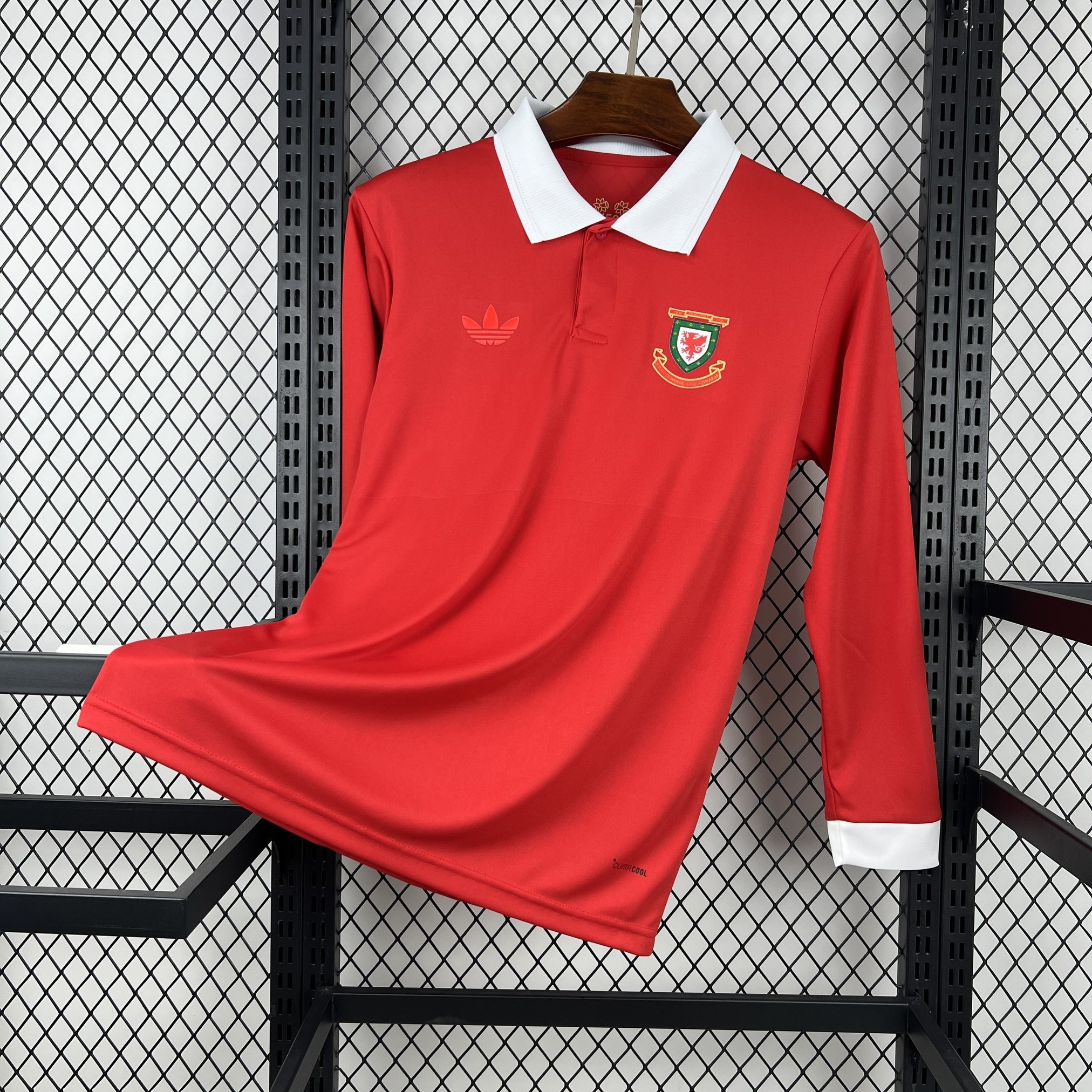 Mens Wales 2026 150th Anniversary Long Sleeve Jersey
