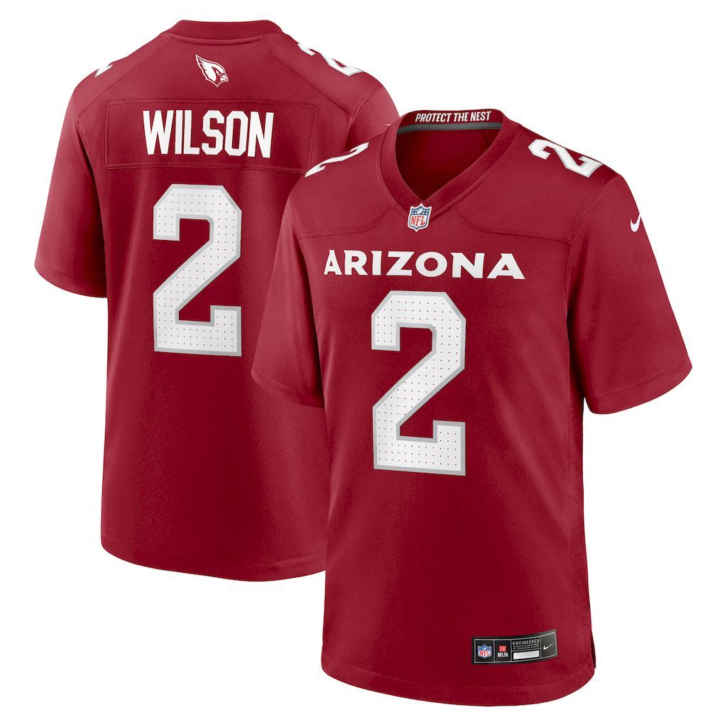 Mens Arizona Cardinals Mack Wilson Nike  Cardinal Game Jersey.jpg