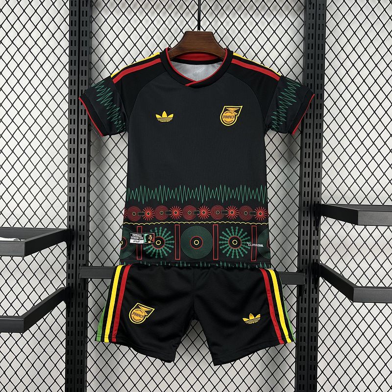 Kids Jamaica x Bob Marley 2026 Away Jersey Kit