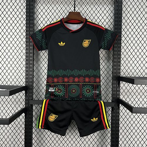 Kids Jamaica x Bob Marley 2026 Away Jersey Kit