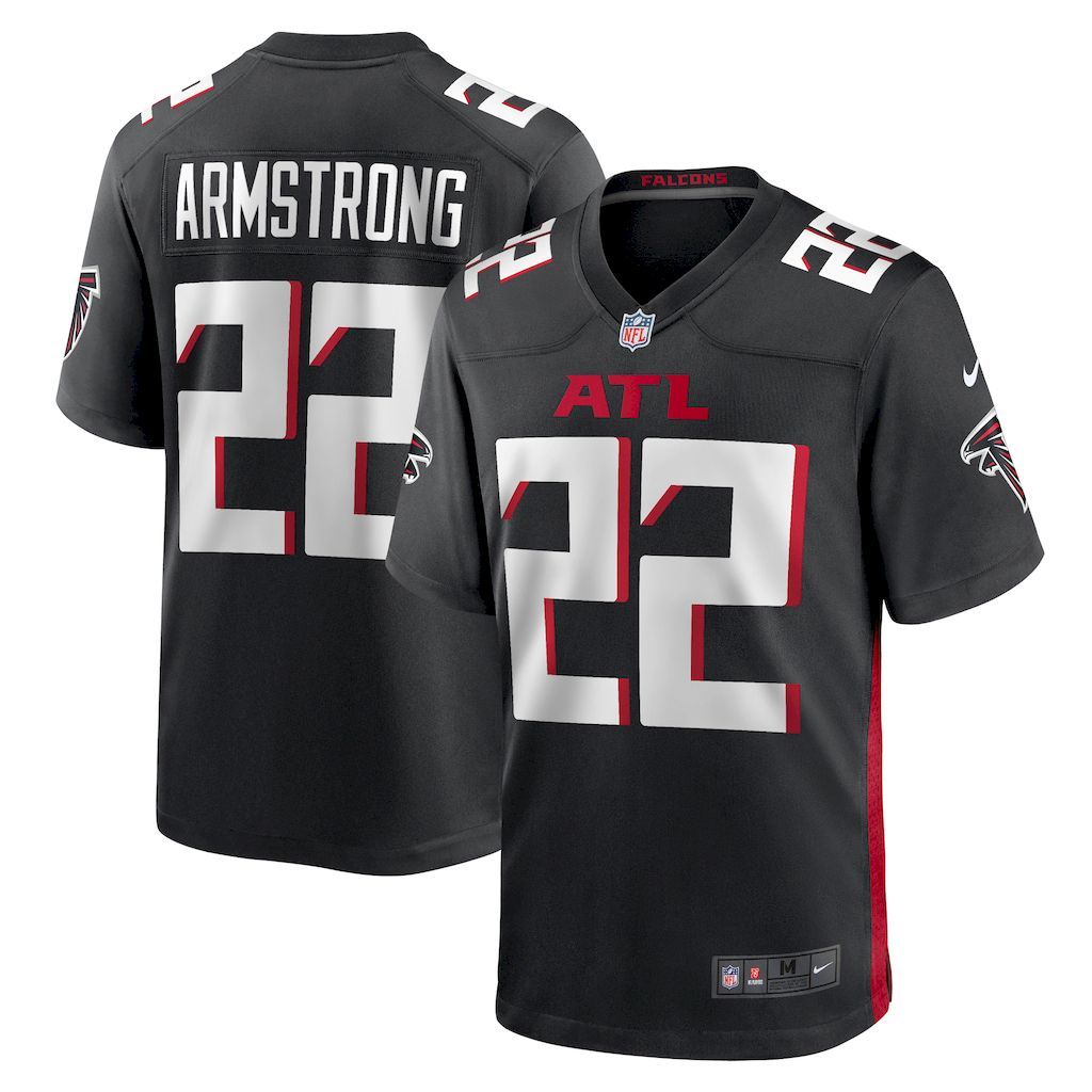 Mens Atlanta Falcons Cornell Armstrong Nike  Black Team Game Jers.jpg