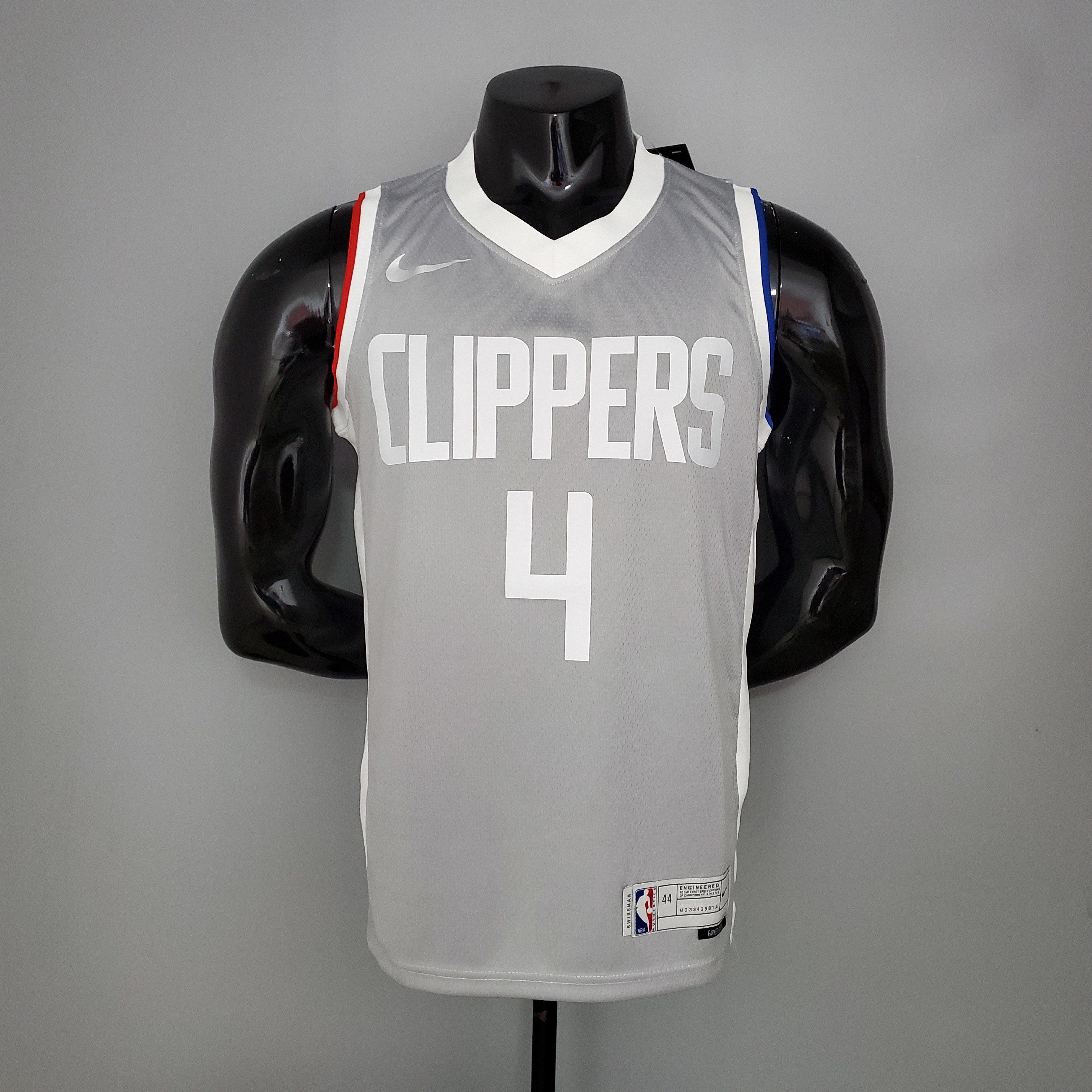 2021 RONDO#4 Los Angeles Clippers Bonus Edition Grey NBA Jersey S-XXL
