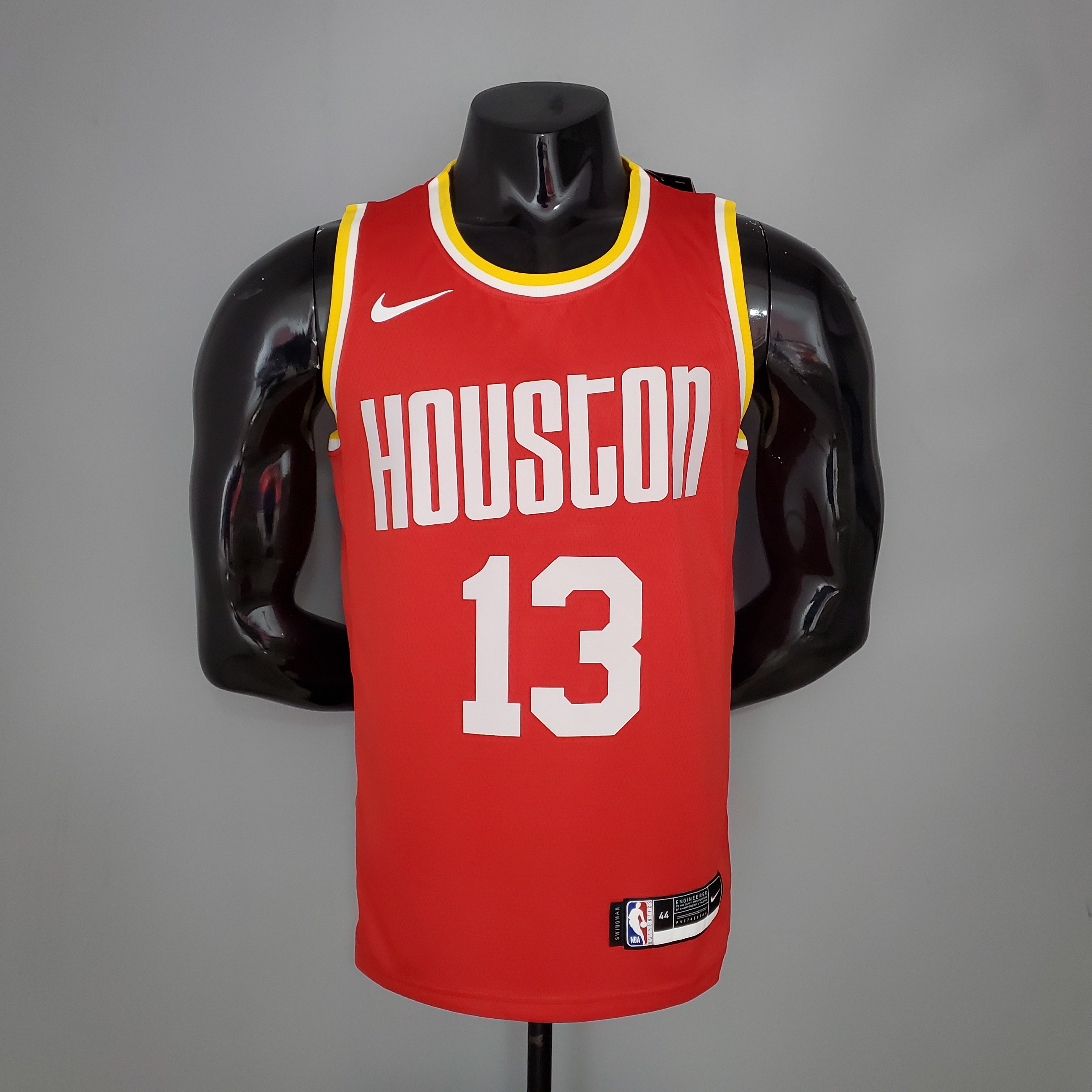 HARDEN#13 Rockets Retro Red NBA Jersey S-XXL
