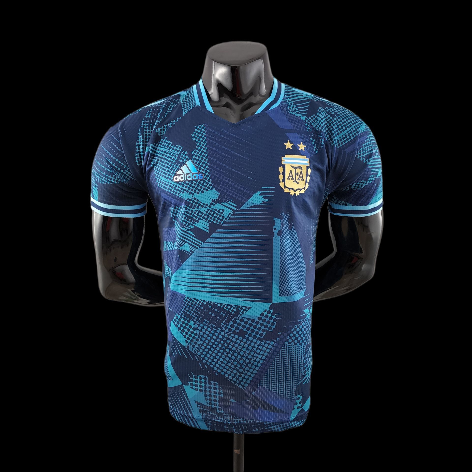 2022 player version Argentina Commemorative Edition Blue S-XXL