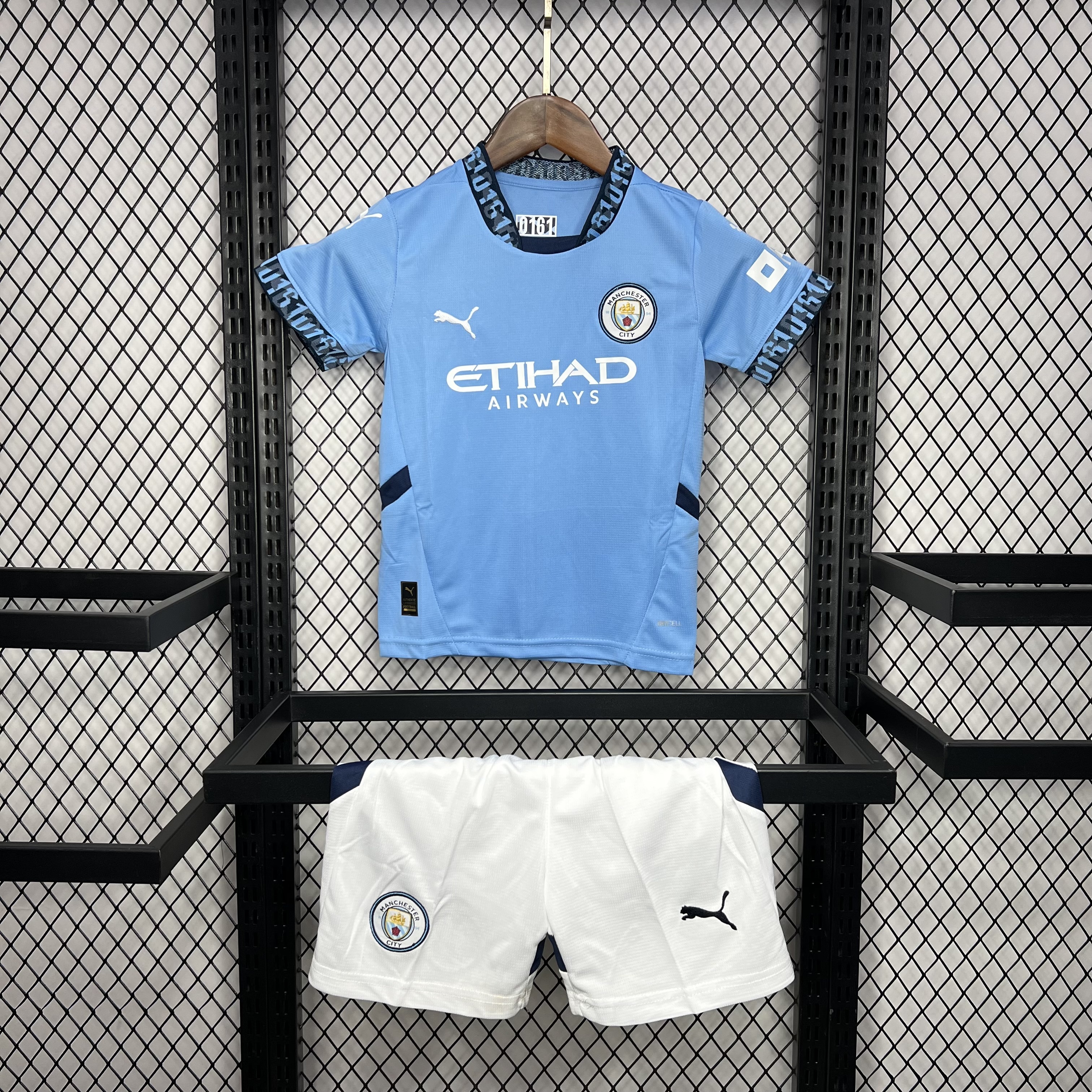 Manchester City 2024/25 Home Kids Kit