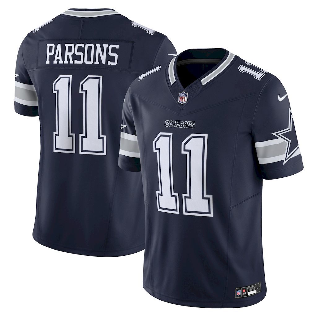 Mens Dallas Cowboys Micah Parsons Nike Navy Vapor F.U.S.E. Limite.jpg